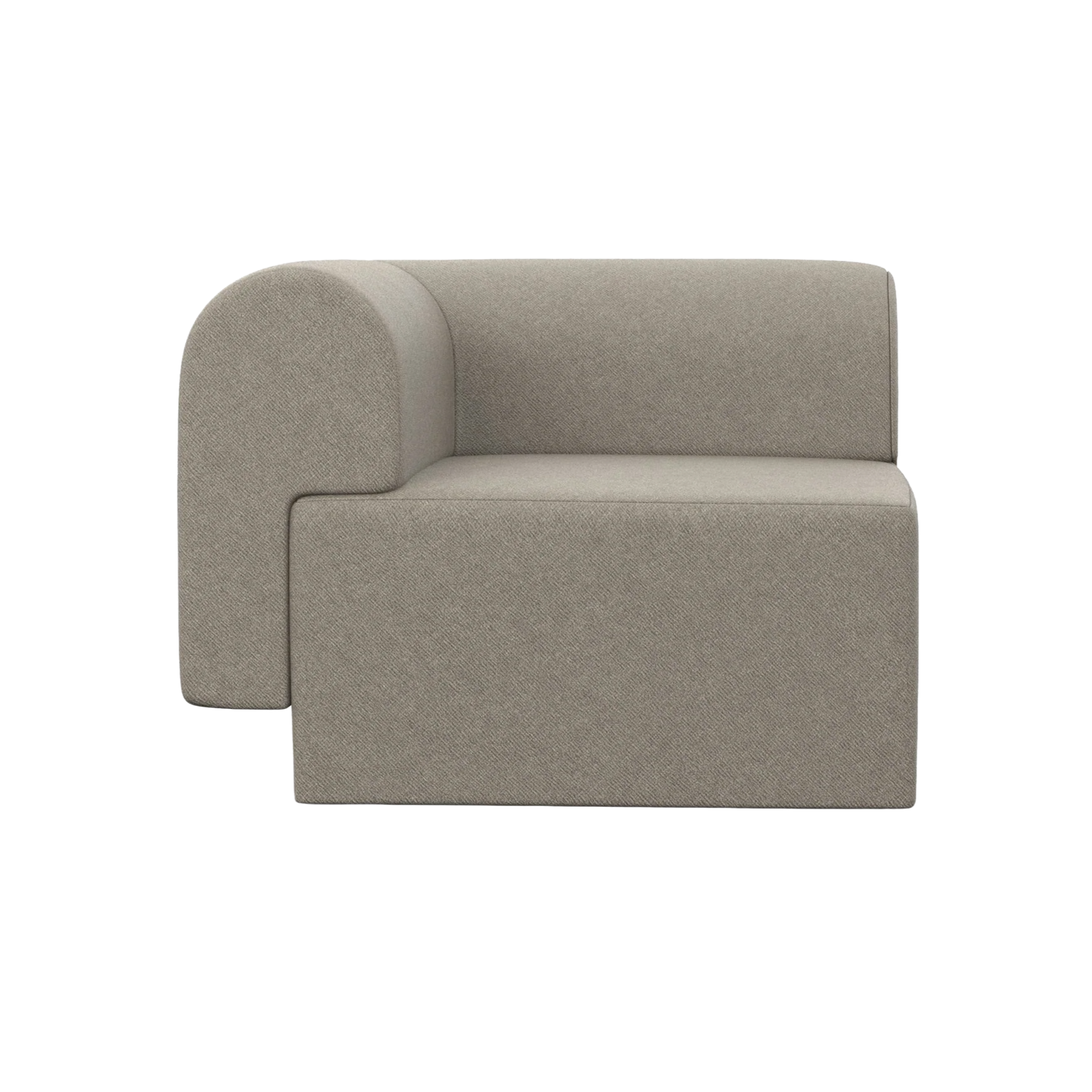 Sofa modulárna TORI - rohový modul taupe
