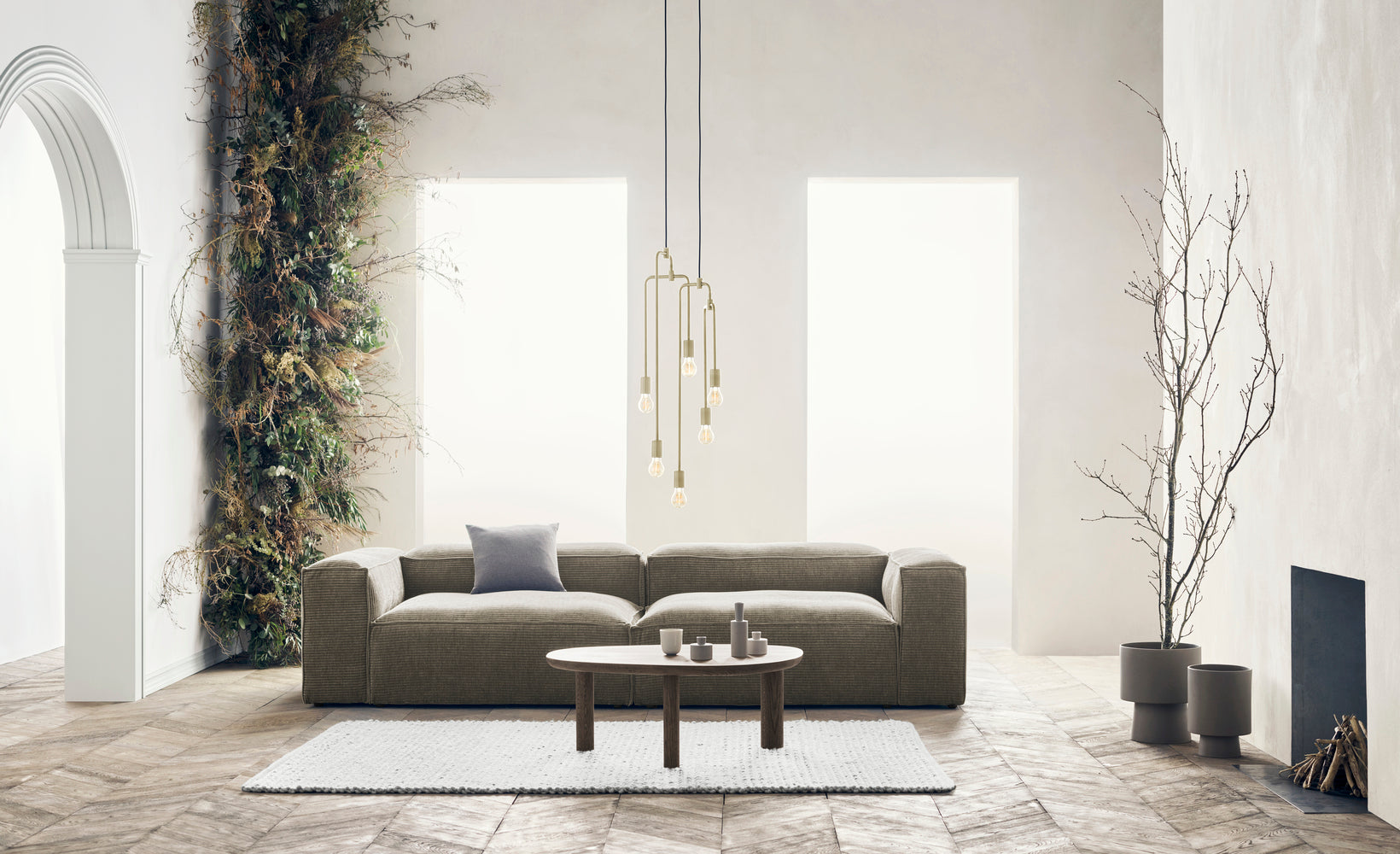 Sofa 2-modulová COSIMA čalúnená