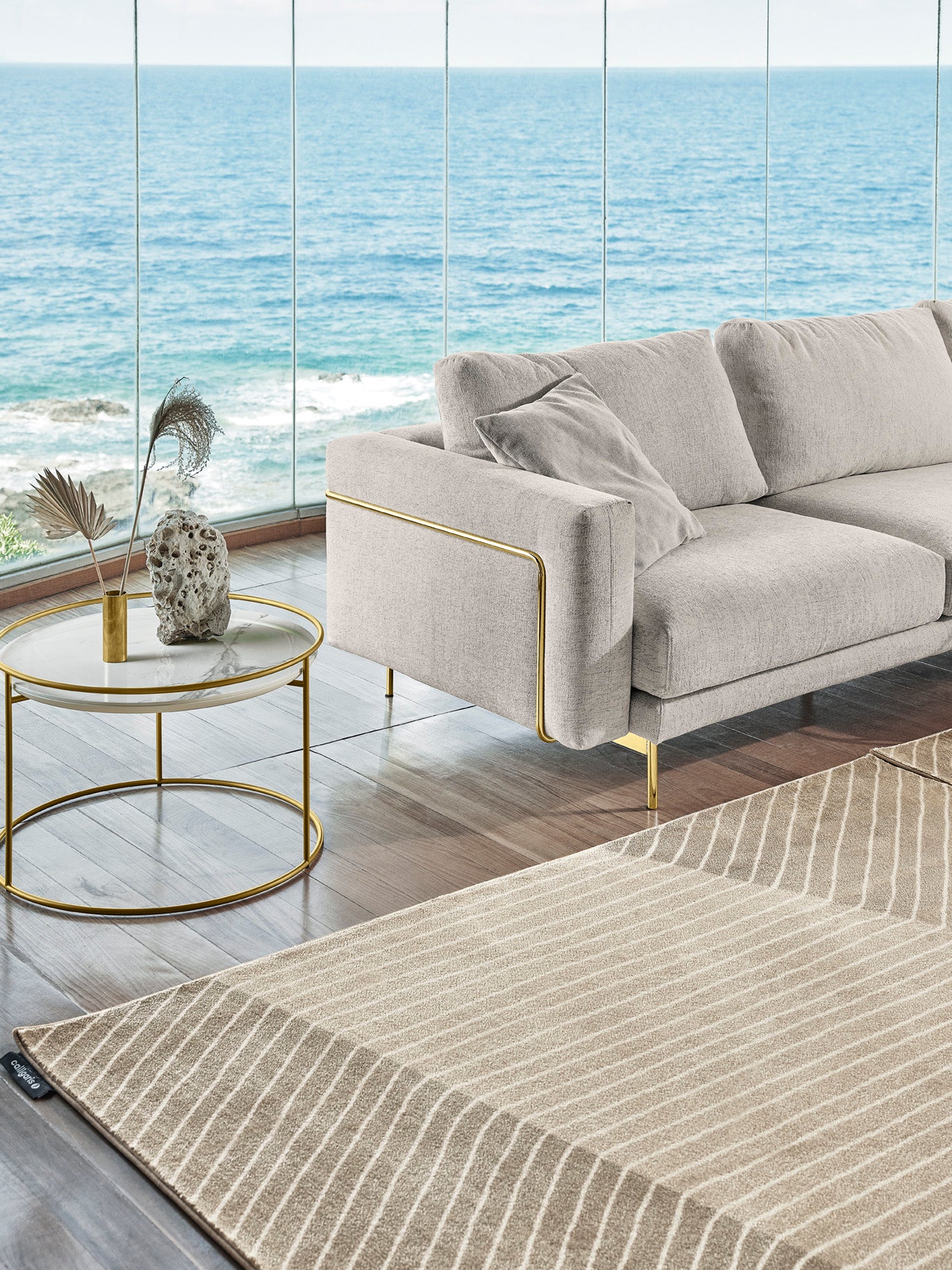 Upholstered 2-Seater Sofa ROD