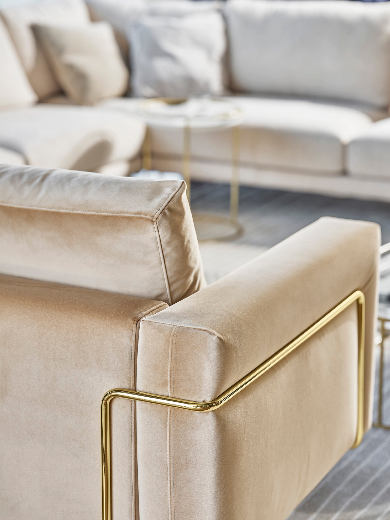 Upholstered 2-Seater Sofa ROD