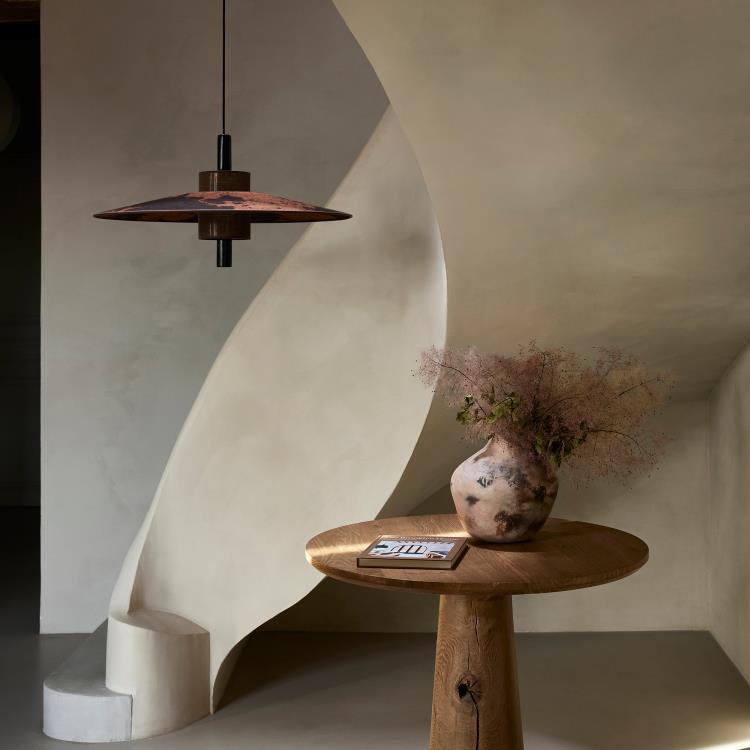 Závesná lampa THESEE terakota