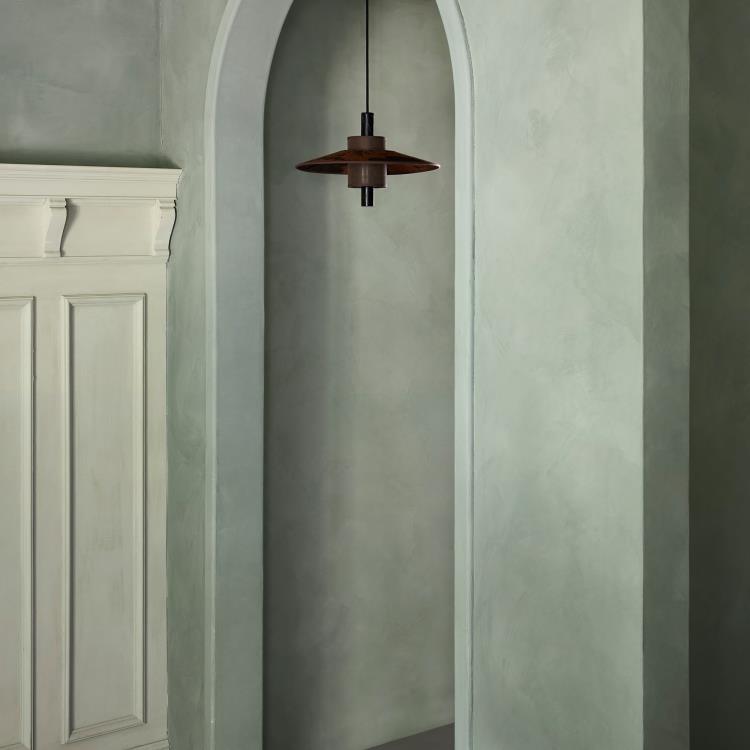 Závesná lampa THESEE terakota