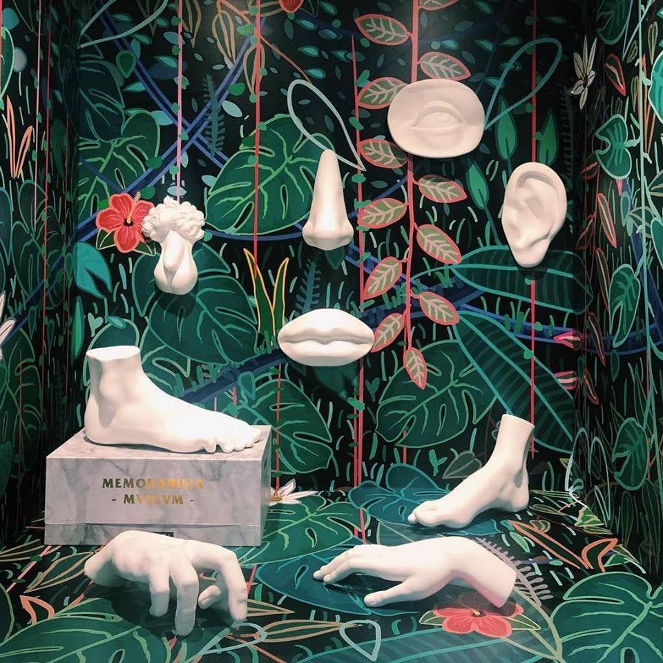 Dekoracja MEMORABILIA MVSEVM MOUTH biały Seletti Eye on Design