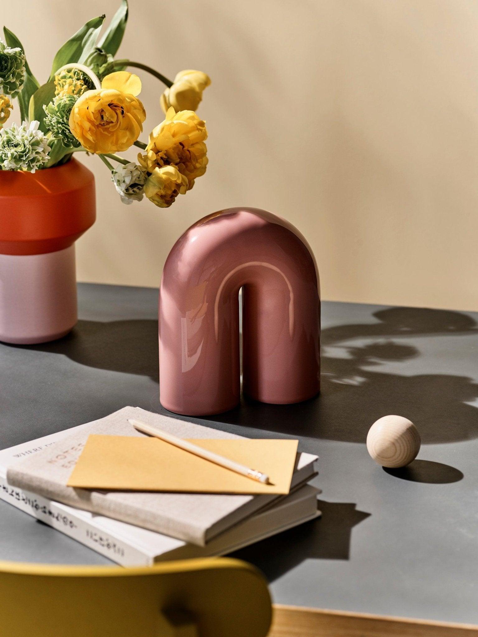 Dekoracja PAIPA pastelowy łososiowy Lucie Kaas Eye on Design