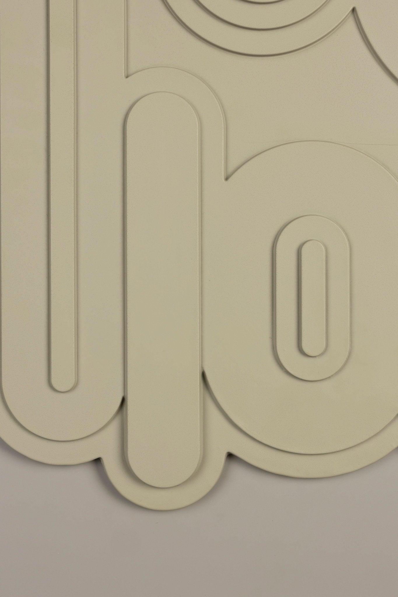 Dekoracja ścienna AUGUST jasnobrązowy Zuiver Eye on Design