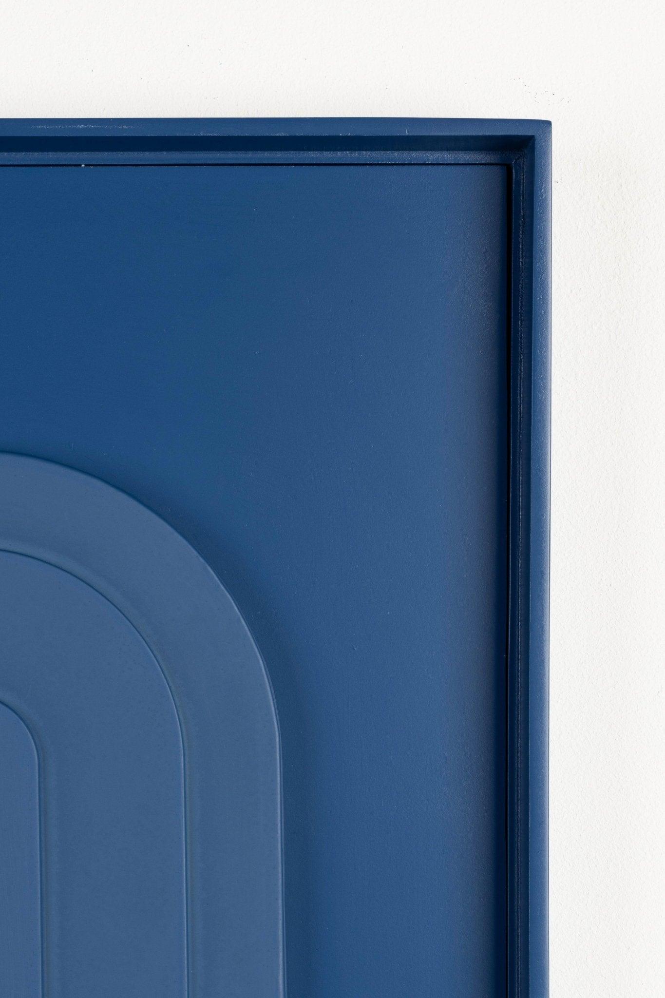 Dekoracja ścienna AUGUST niebieski Zuiver Eye on Design