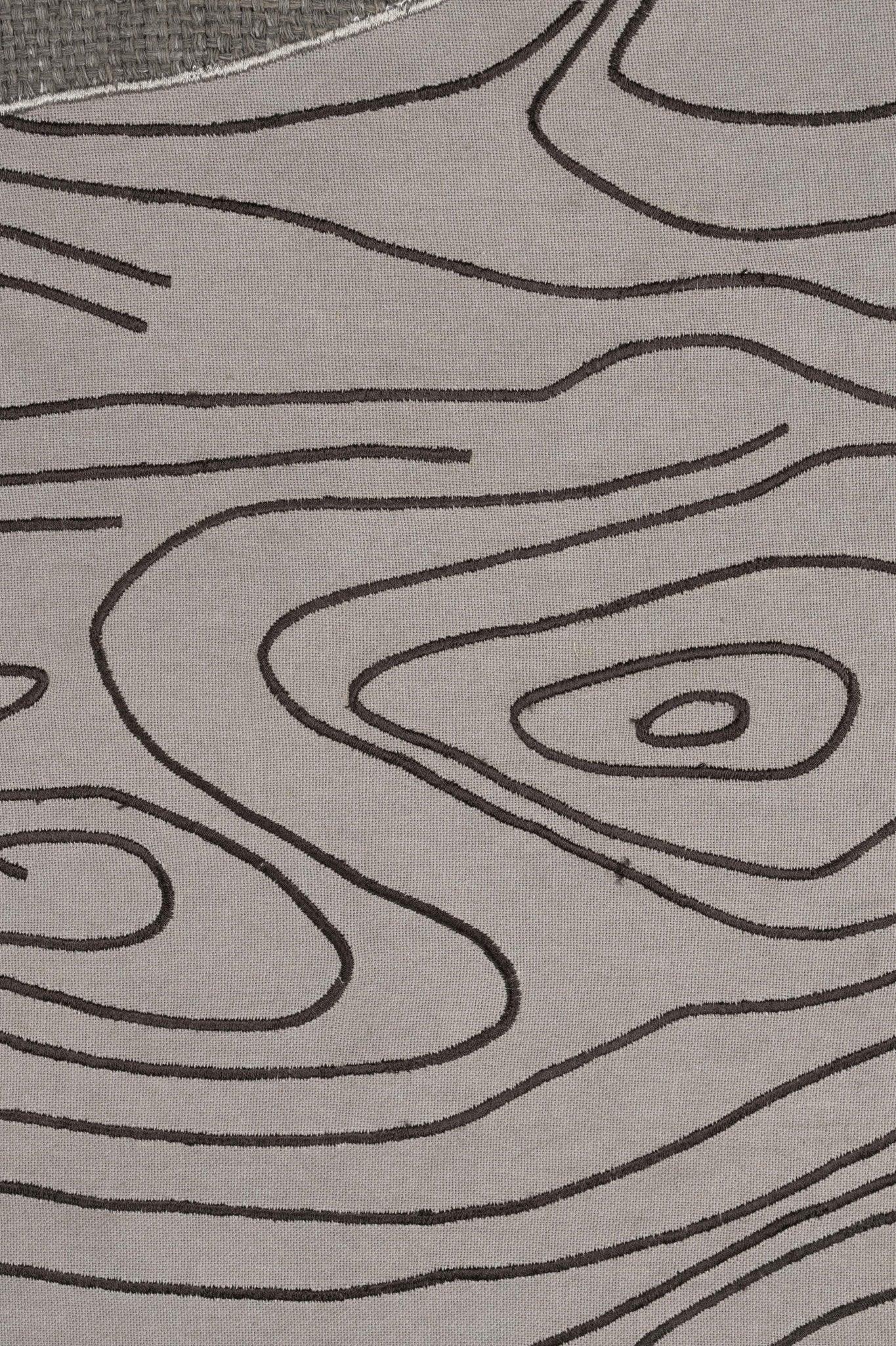 Dekoracja ścienna SHALLOW beżowa tkanina Zuiver Eye on Design