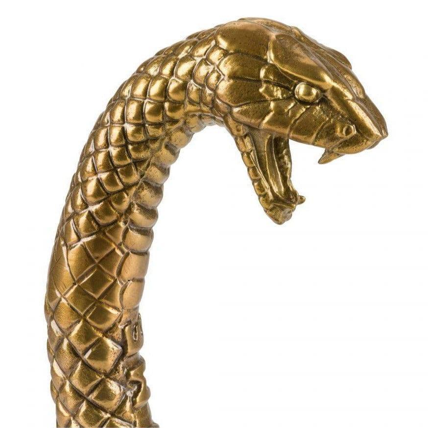 Dekoracja WUNDERKAMMER SNAKE złoty Seletti Eye on Design