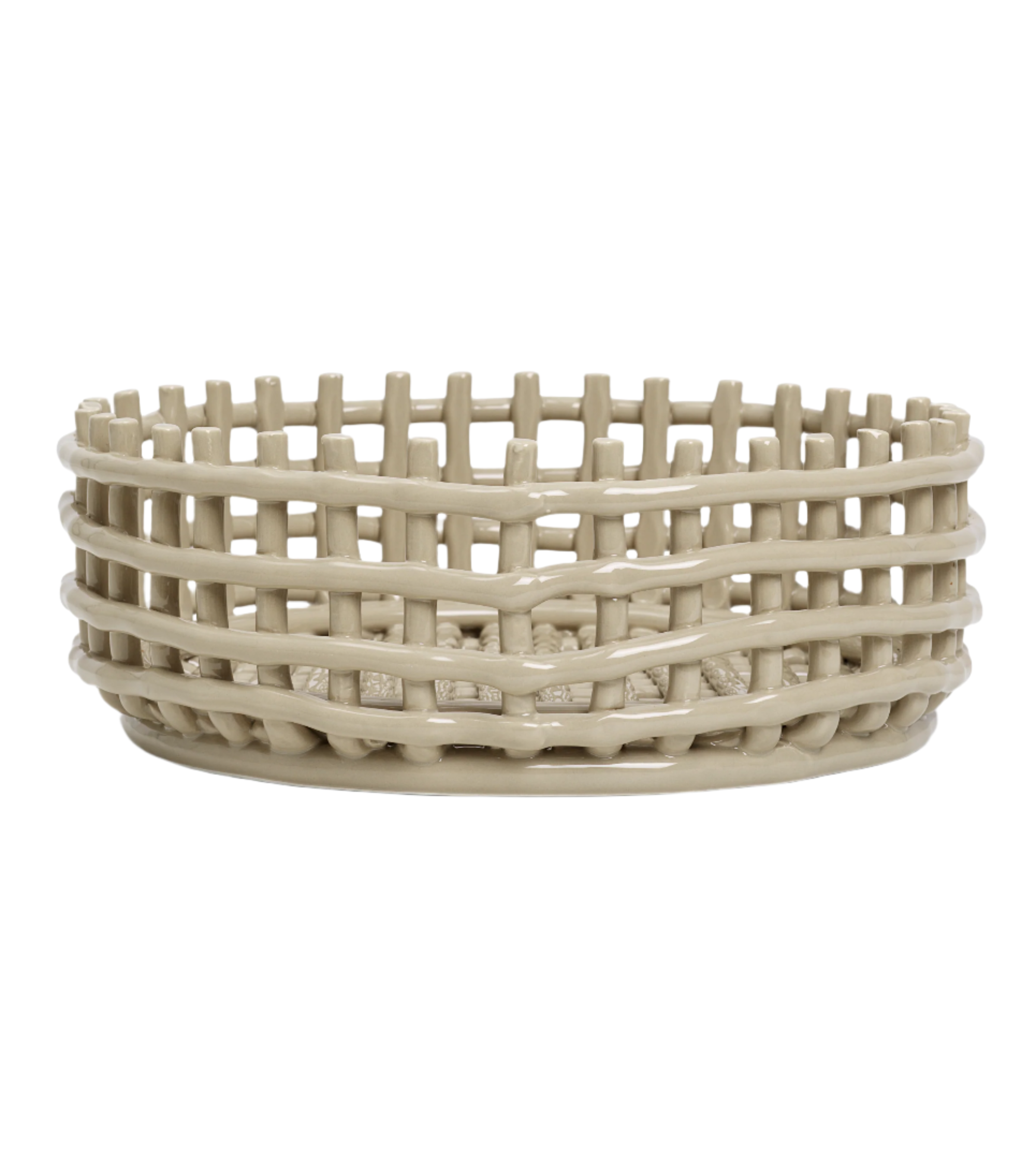 Misa keramická stredobodná béžová