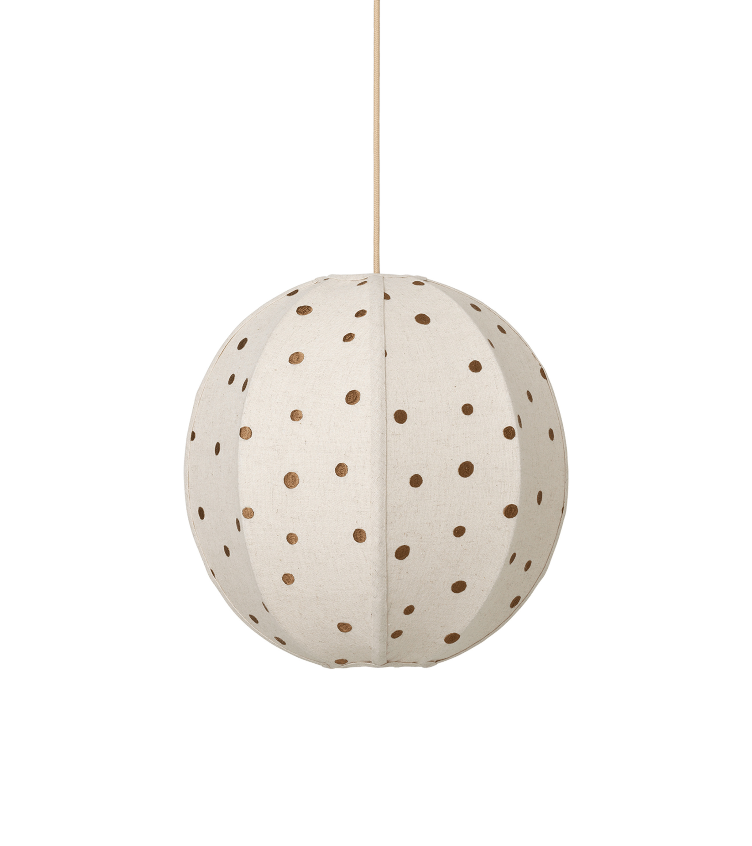 DOTS TEXTILE lampshade light beige