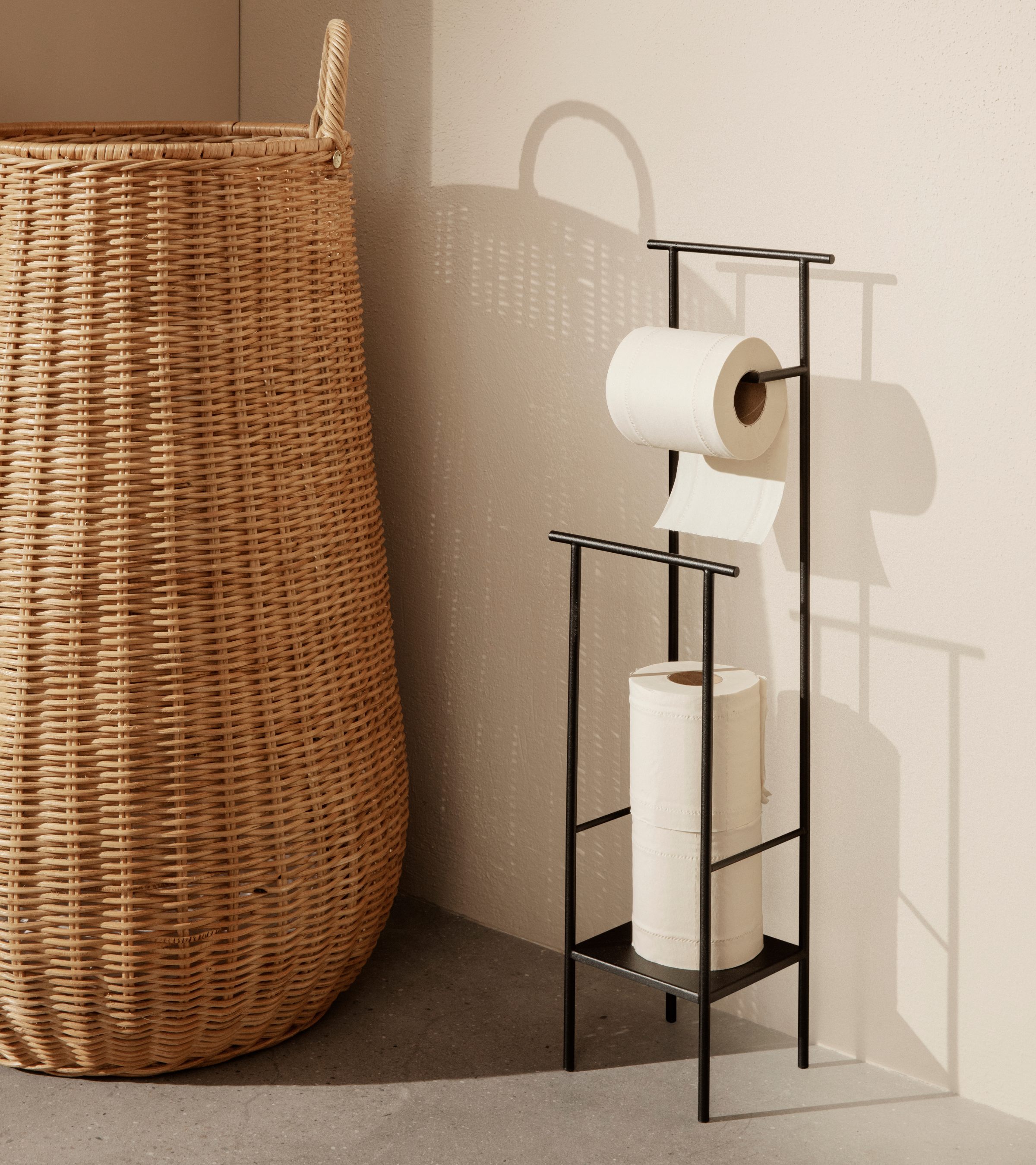 Stojan na papier DORA čierny