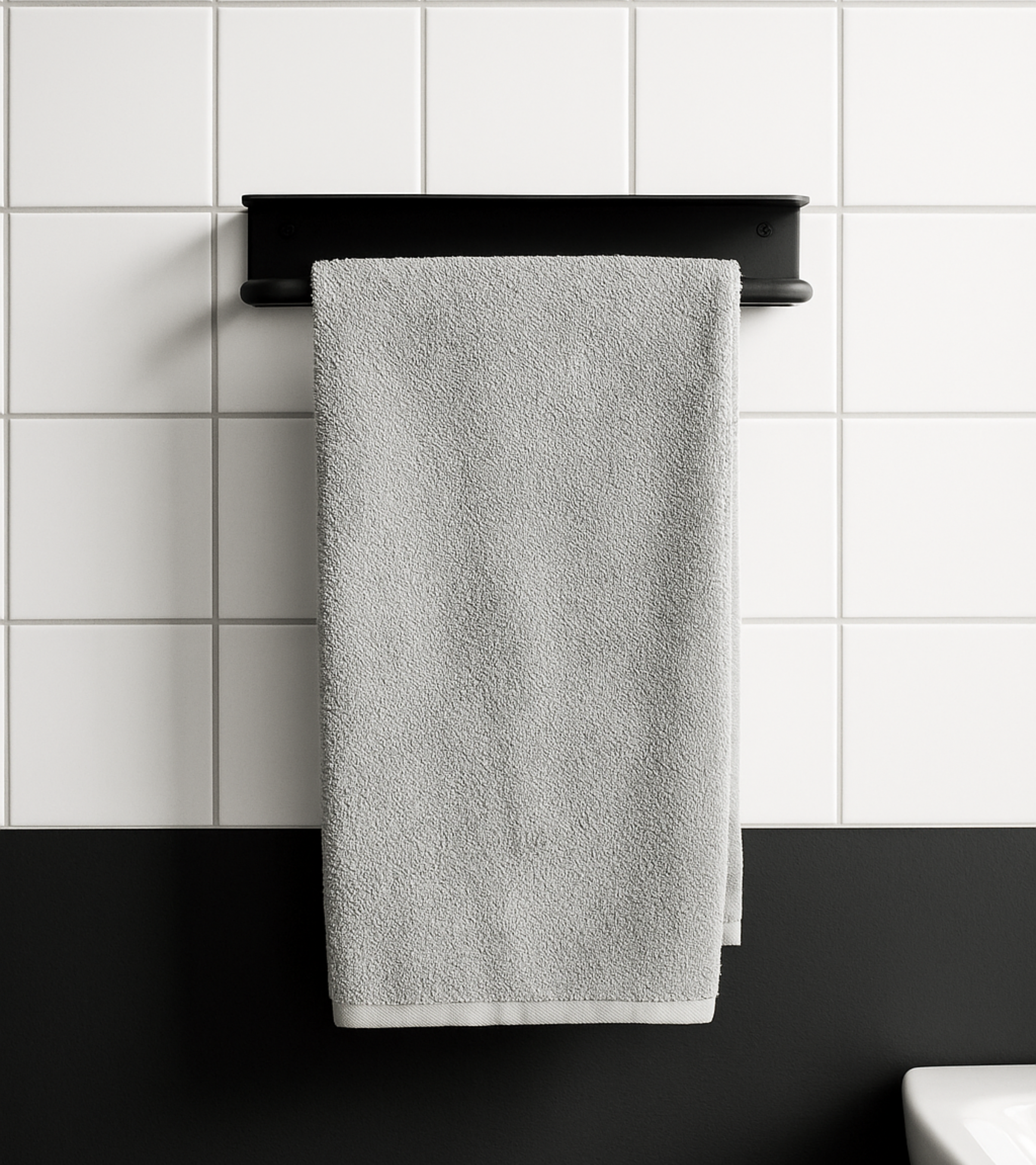 Multifunctional shelf DORA black