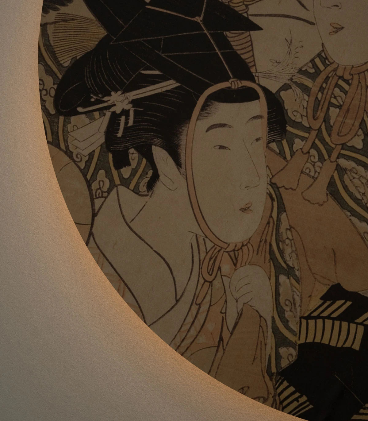 Wall Lamp DOTS LIGHTING - BUSHIDO GATHERING sandy beige