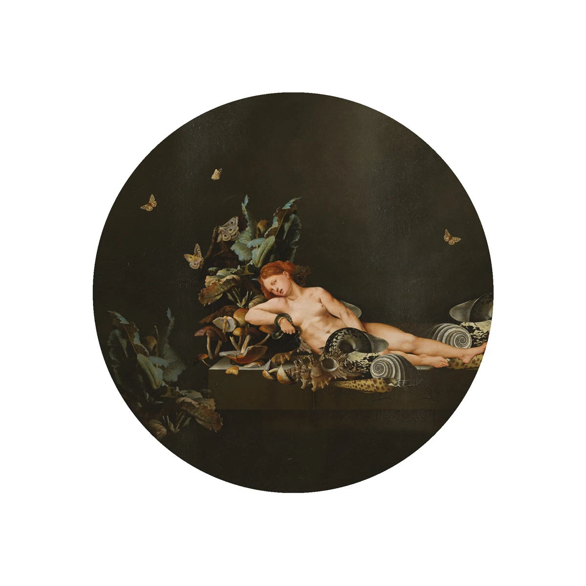 Nástenná lampa DOTS LIGHTING - CLEOPATRA čierna