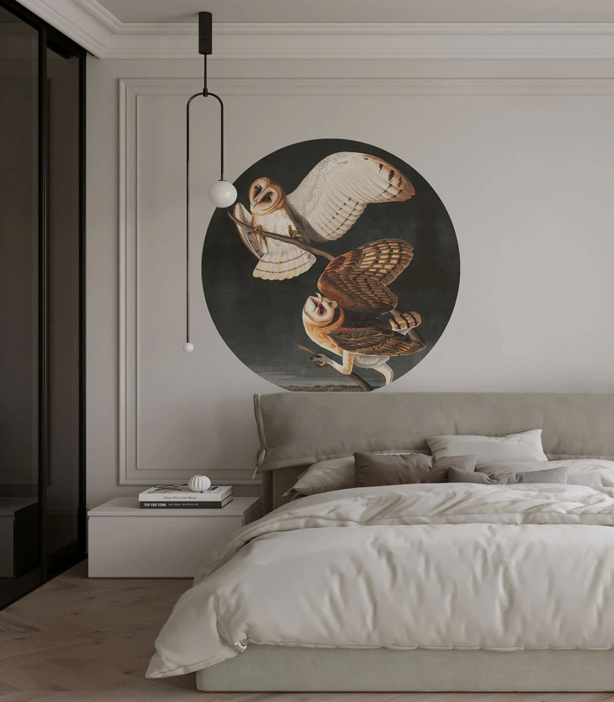 Wall Lamp DOTS LIGHTING - OWLS Dark Gray