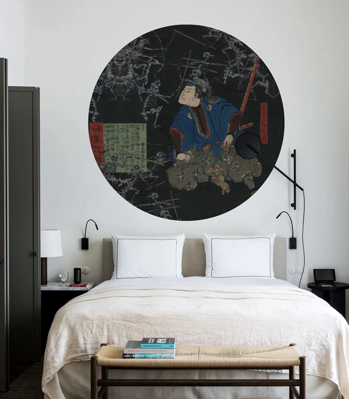 Wall Lamp DOTS LIGHTING - THE UNDEAD BATTLE black