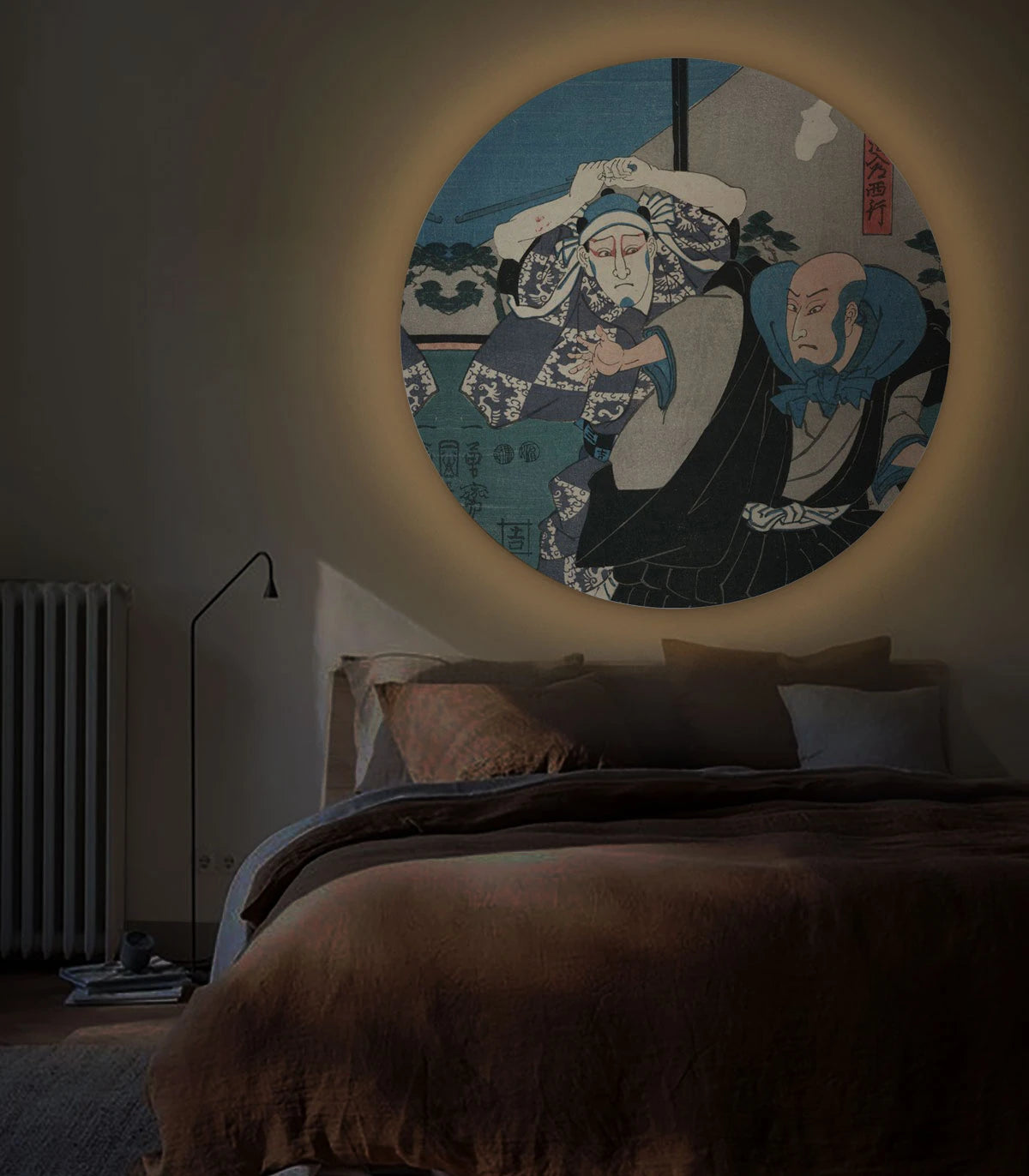 Wall Lamp DOTS LIGHTING - ZEN WARRIORS dark blue