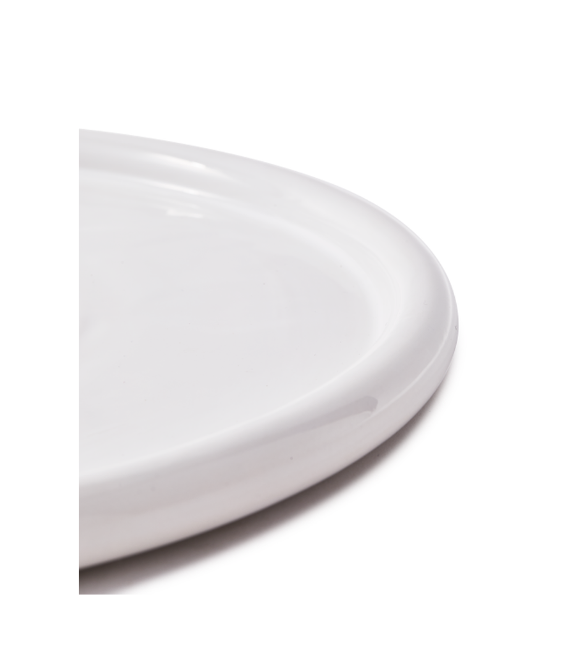 DIVING DUCK white plate