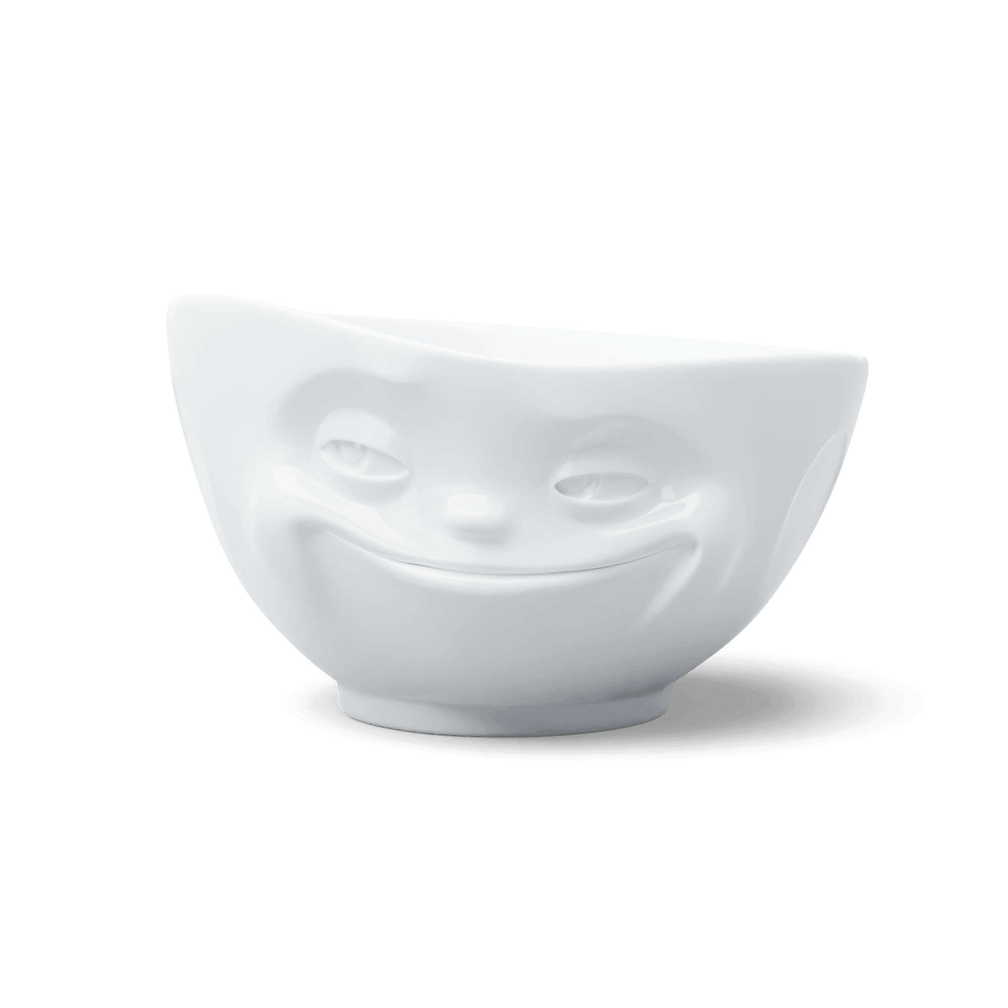 Duża miska GRINNING biały 58products Eye on Design