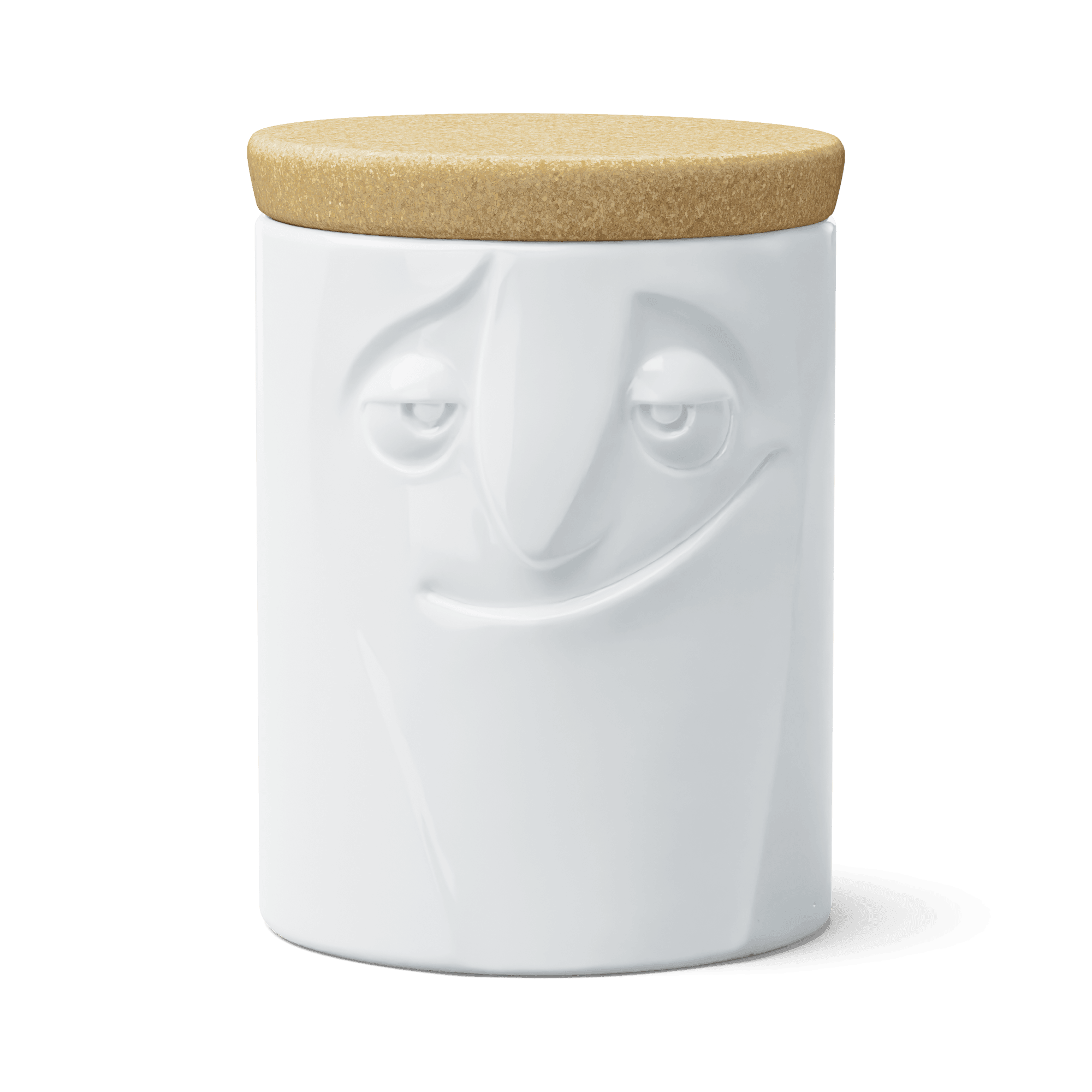 Duży słoik CHARMING biały 58products Eye on Design