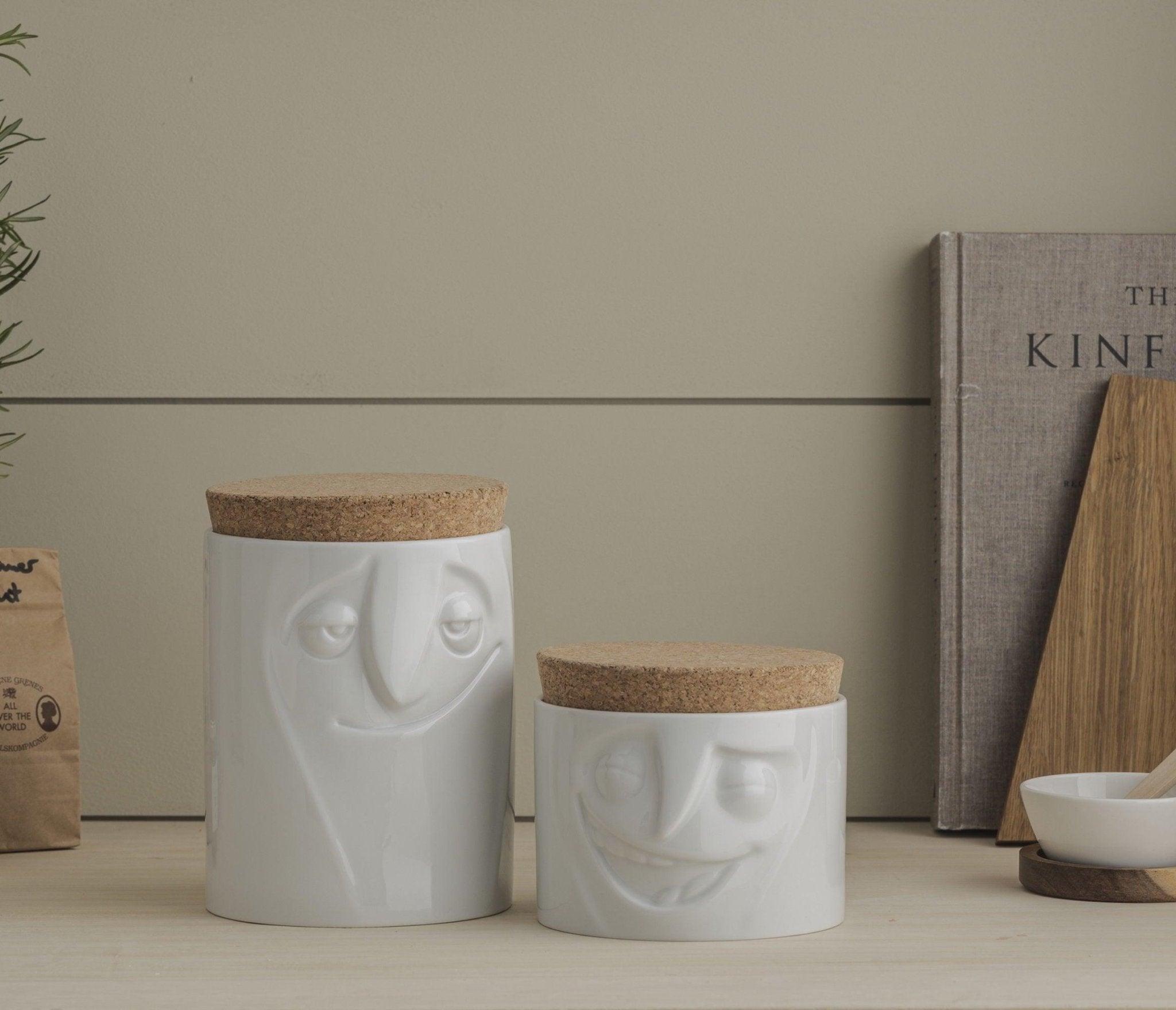 Duży słoik CHARMING biały 58products Eye on Design