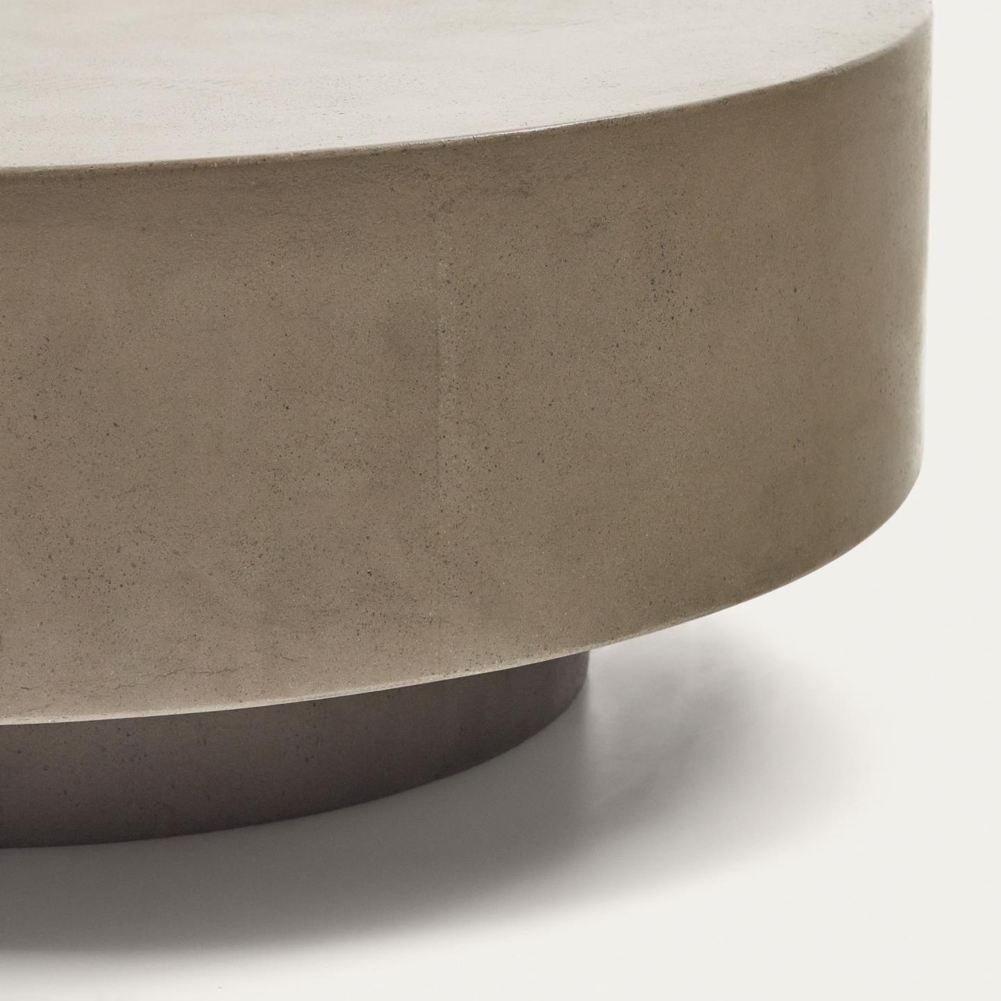 Duży stolik kawowy cementowy GARBET szary La Forma Eye on Design