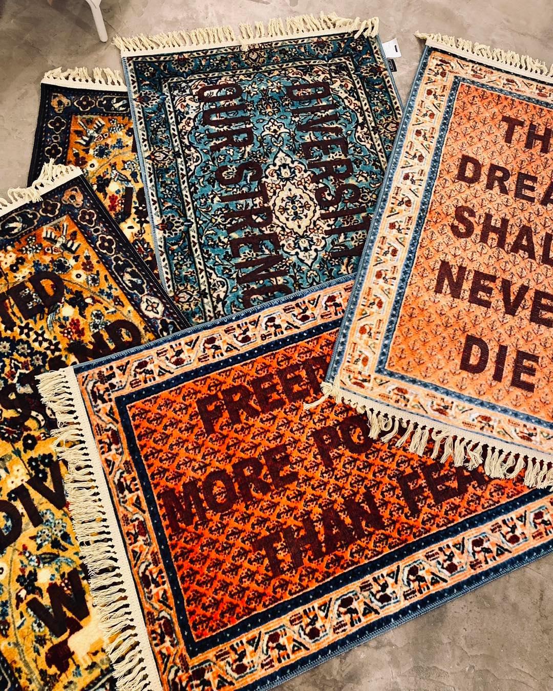 Dywan BURNT - FREEDOM Seletti Eye on Design