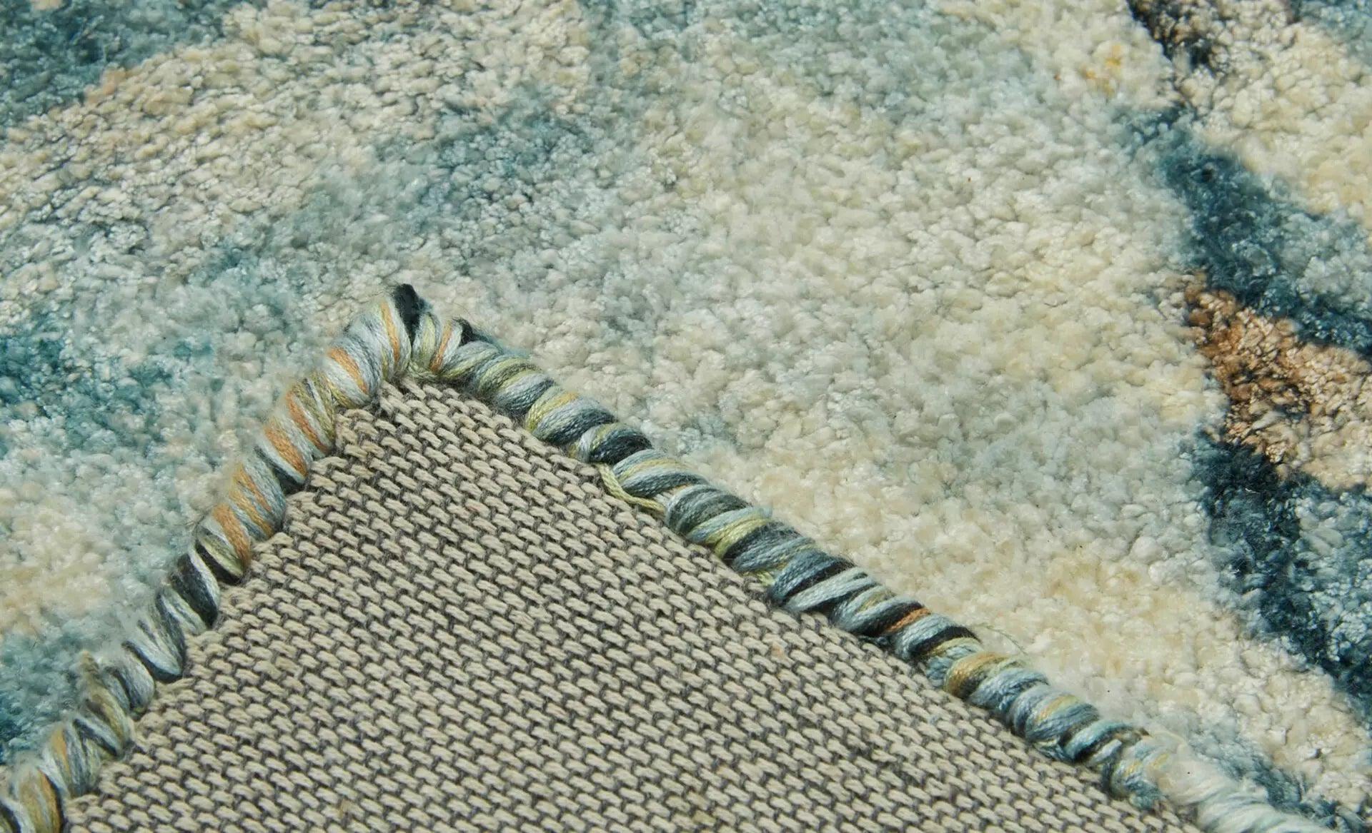 Dywan FERNO AQUA GOLD Carpet Decor Eye on Design