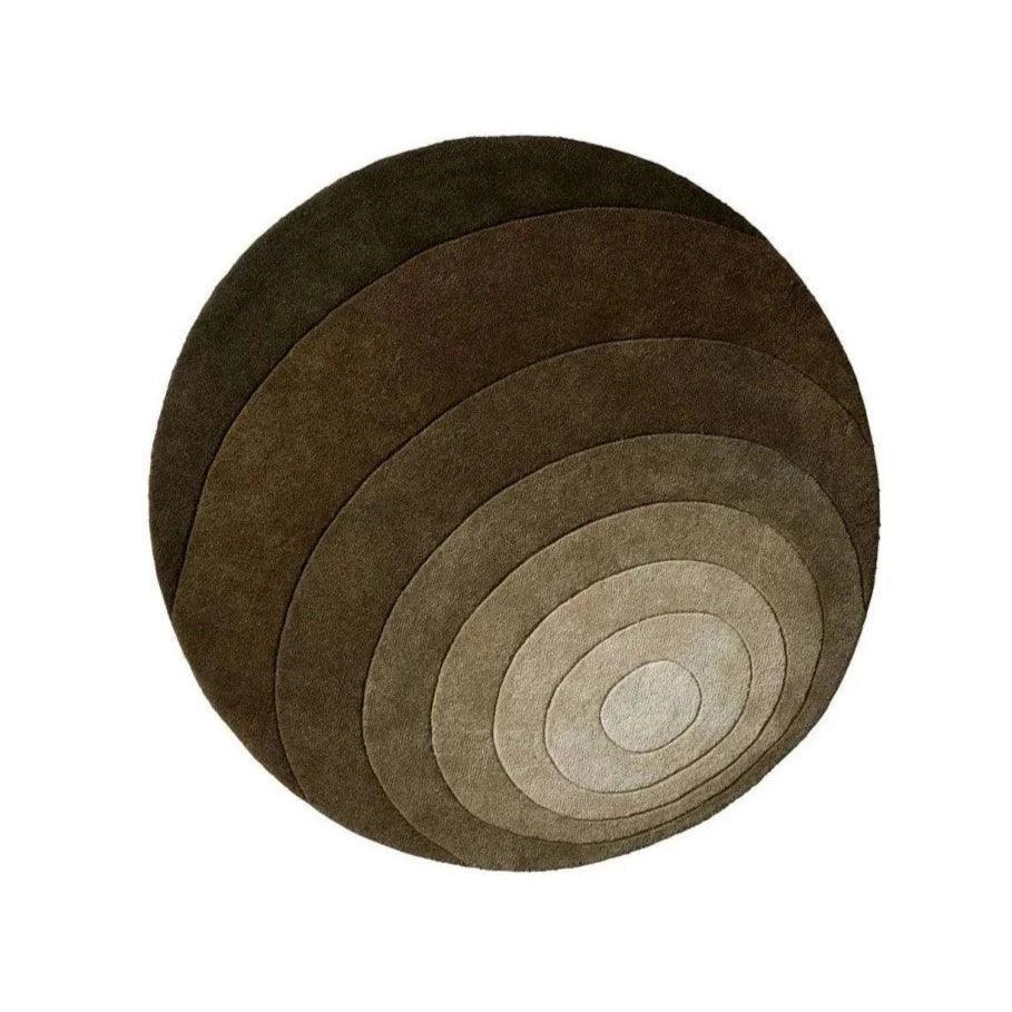 Dywan LUNA ciemnozielony Verpan Eye on Design