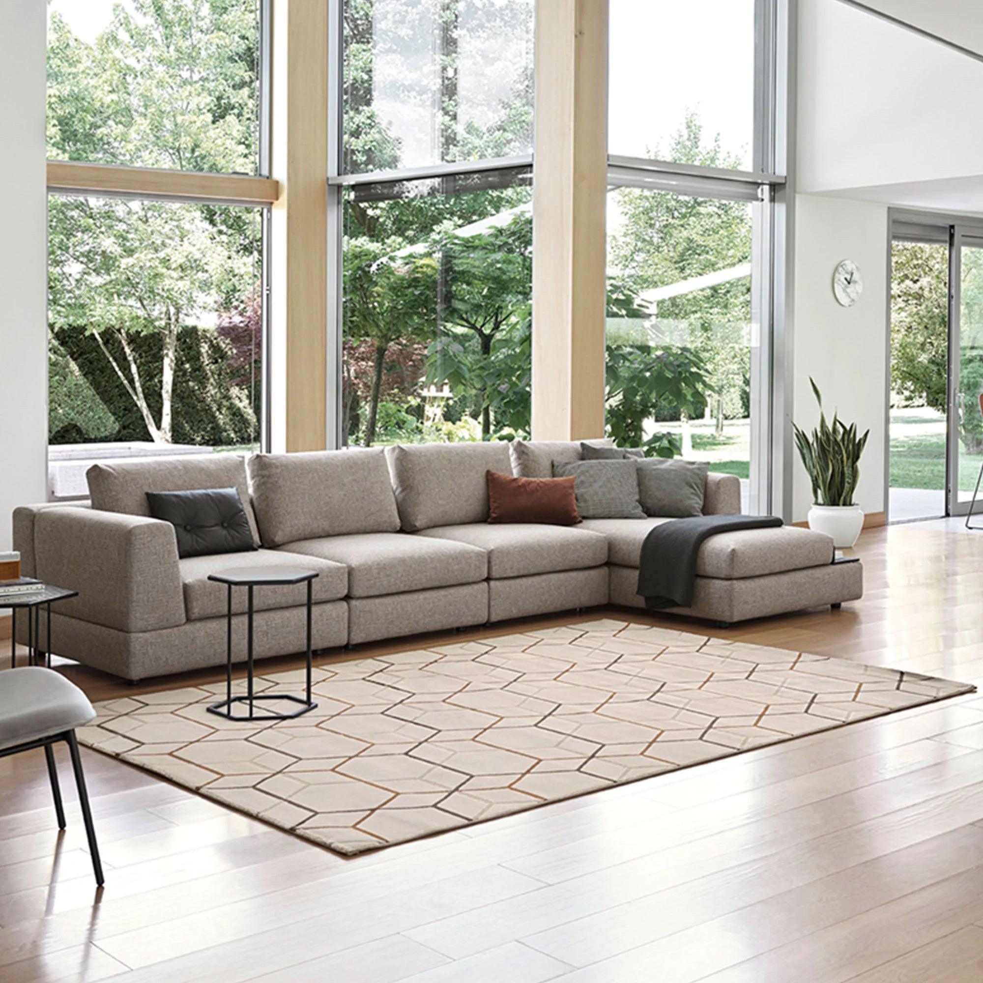 Dywan OFFSET beżowy Calligaris Eye on Design