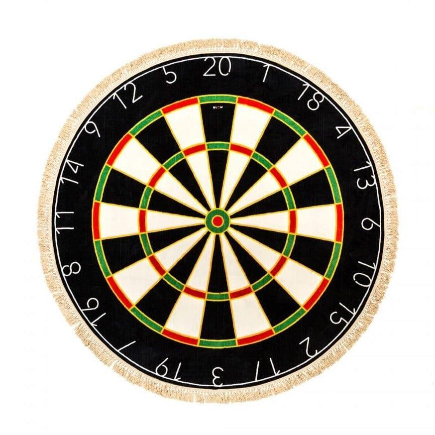 Dywan okrągły DARTBOARD czarny Seletti Eye on Design