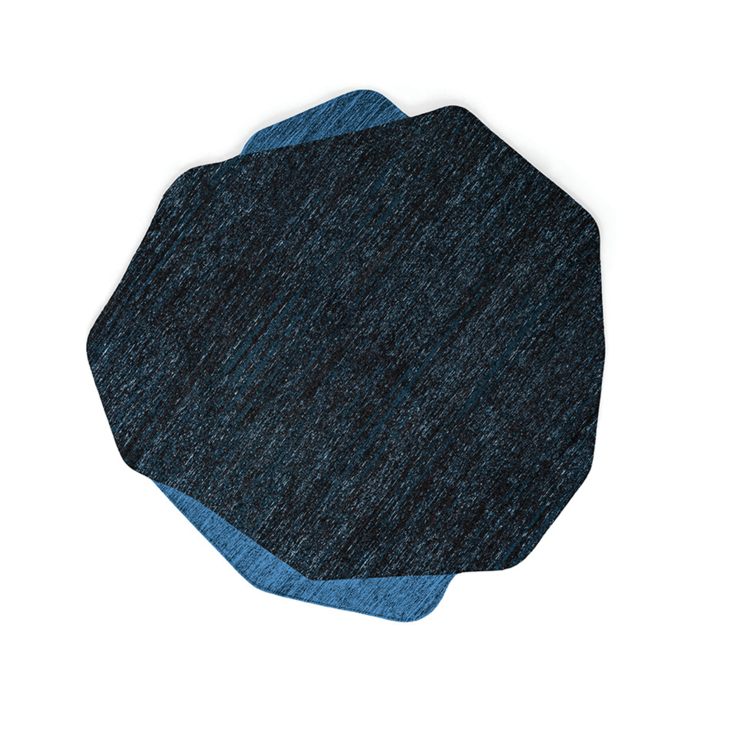 Dywan okrągły ROCHE niebieski Calligaris Eye on Design