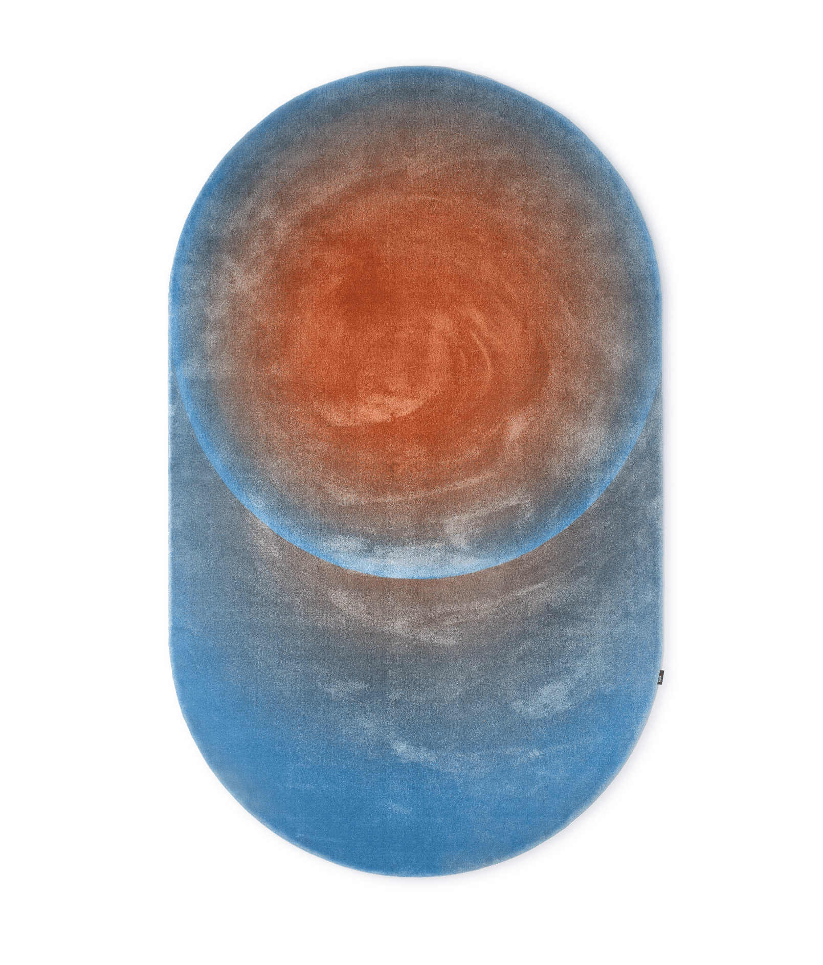 Dywan OVAL OPTICAL niebieski Pols Potten Eye on Design