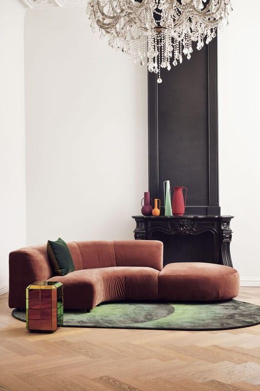 Dywan OVAL OPTICAL zielony Pols Potten Eye on Design