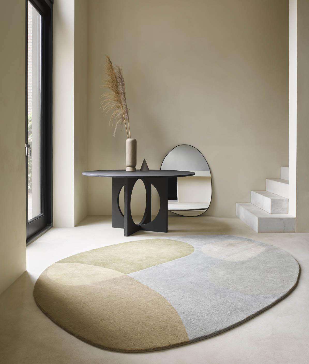 Dywan owalny DECOR MILLER SPRING zielony Brink & Campman Eye on Design