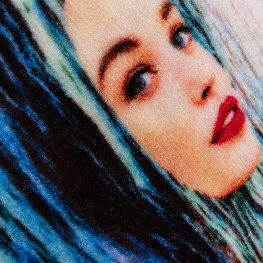 Dywan SEAGIRL ze złotą ramą Seletti Eye on Design