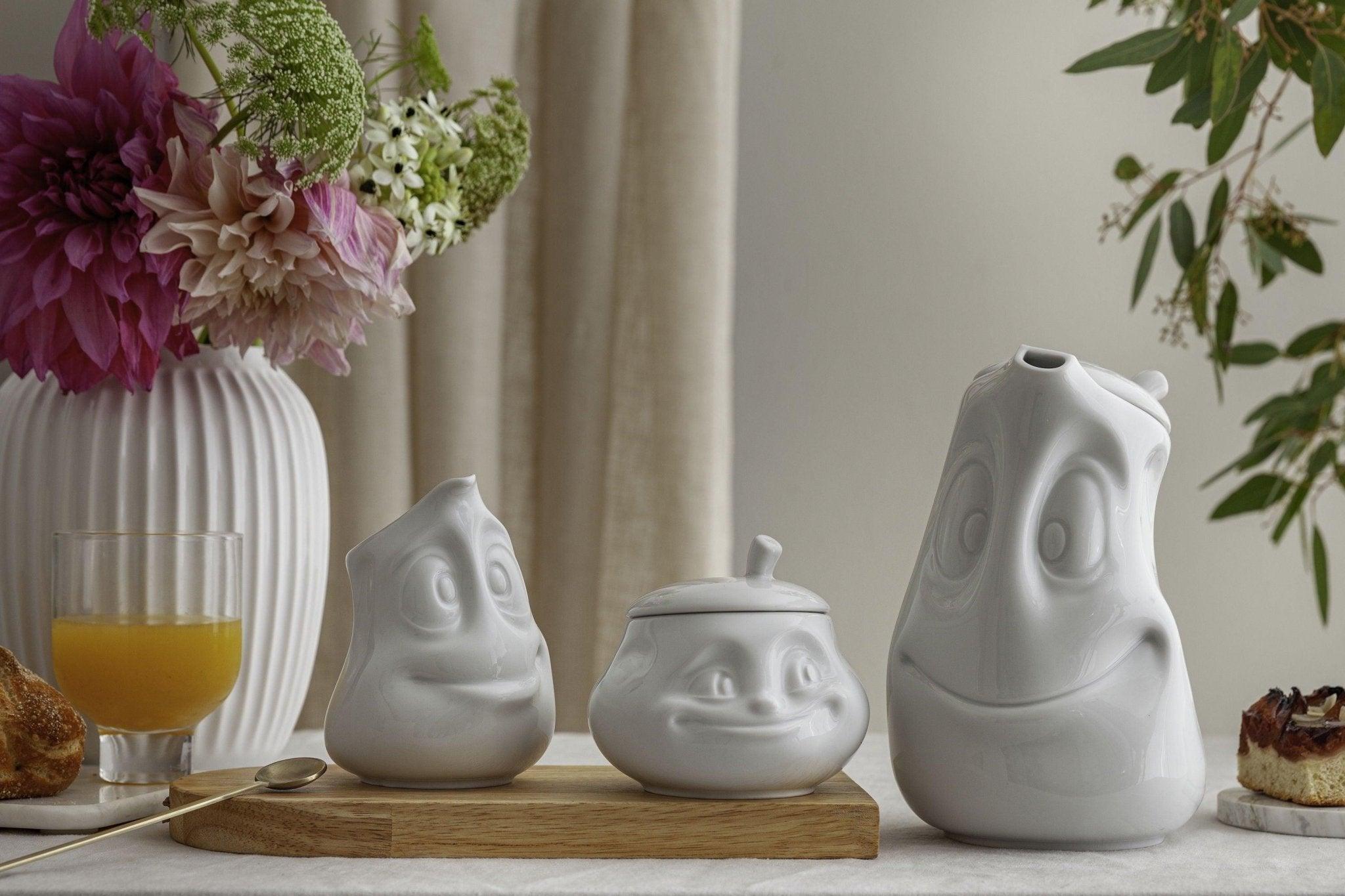 Dzbanek do herbaty GOOD MOOD biały 58products Eye on Design