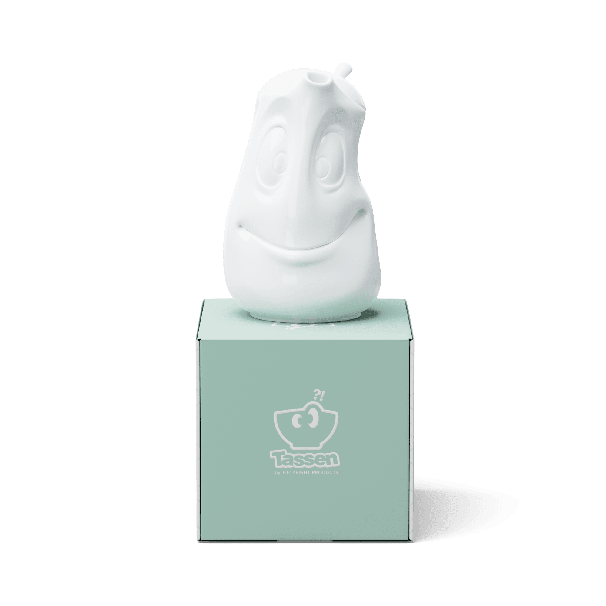 Dzbanek do herbaty GOOD MOOD biały 58products Eye on Design