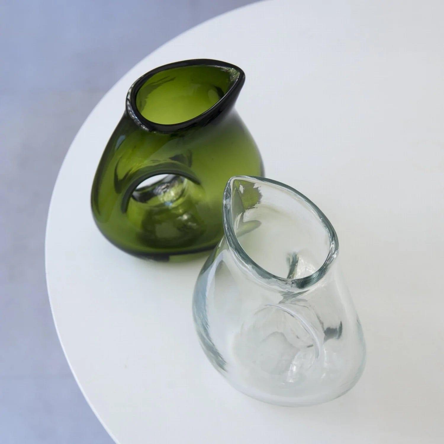 Dzbanek JUG WITH HOLE oliwkowy Pols Potten Eye on Design