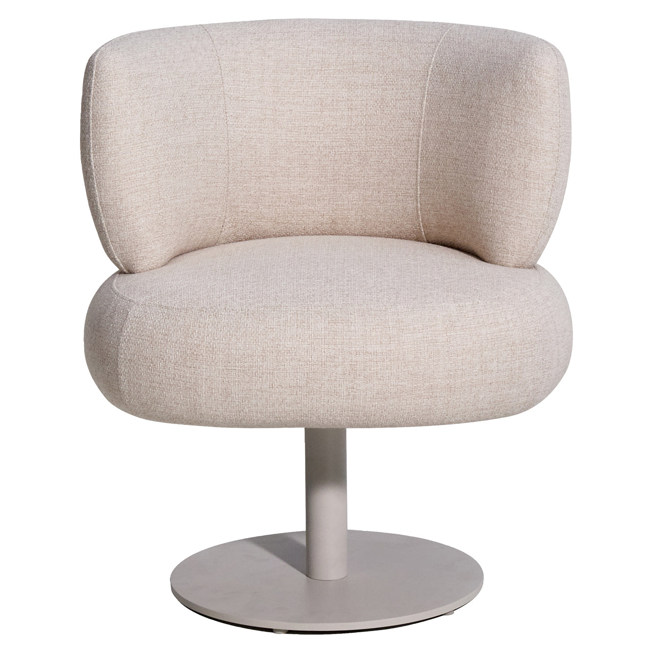 MASON Beige Swivel Outdoor Chair