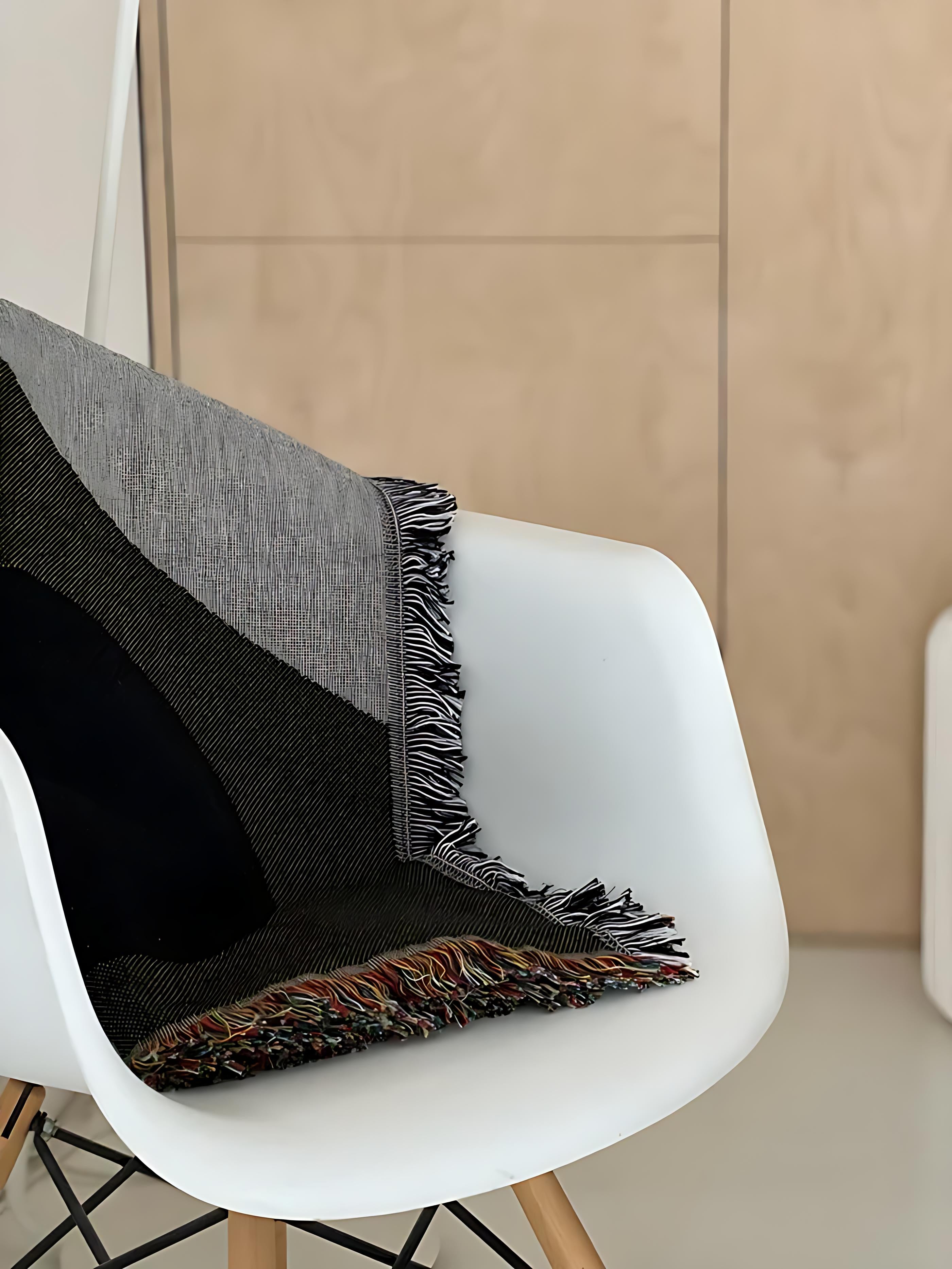 Entire Tapestry Bedspread in Beige with Olive