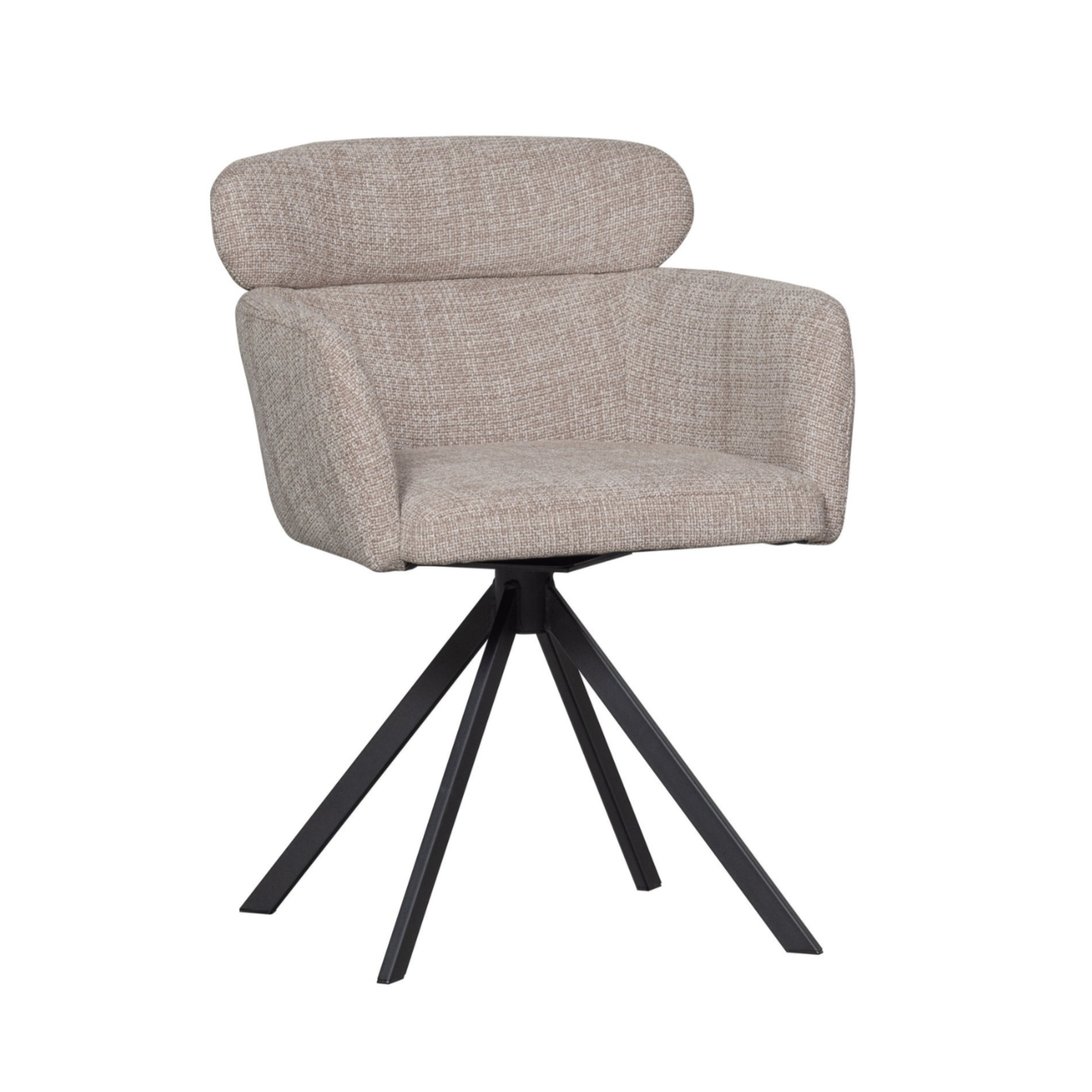 Fenne beige swivel chair