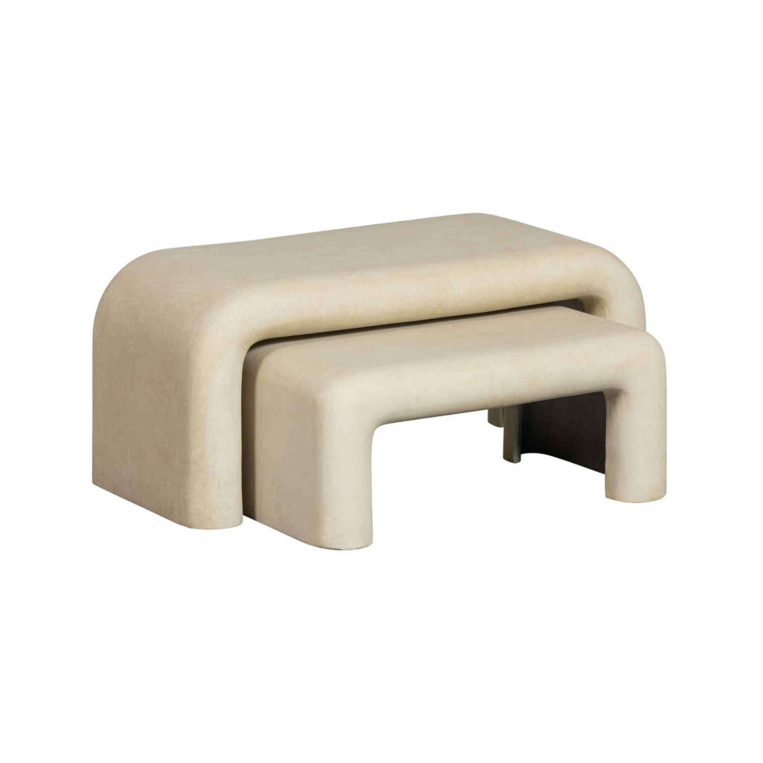Beige table set