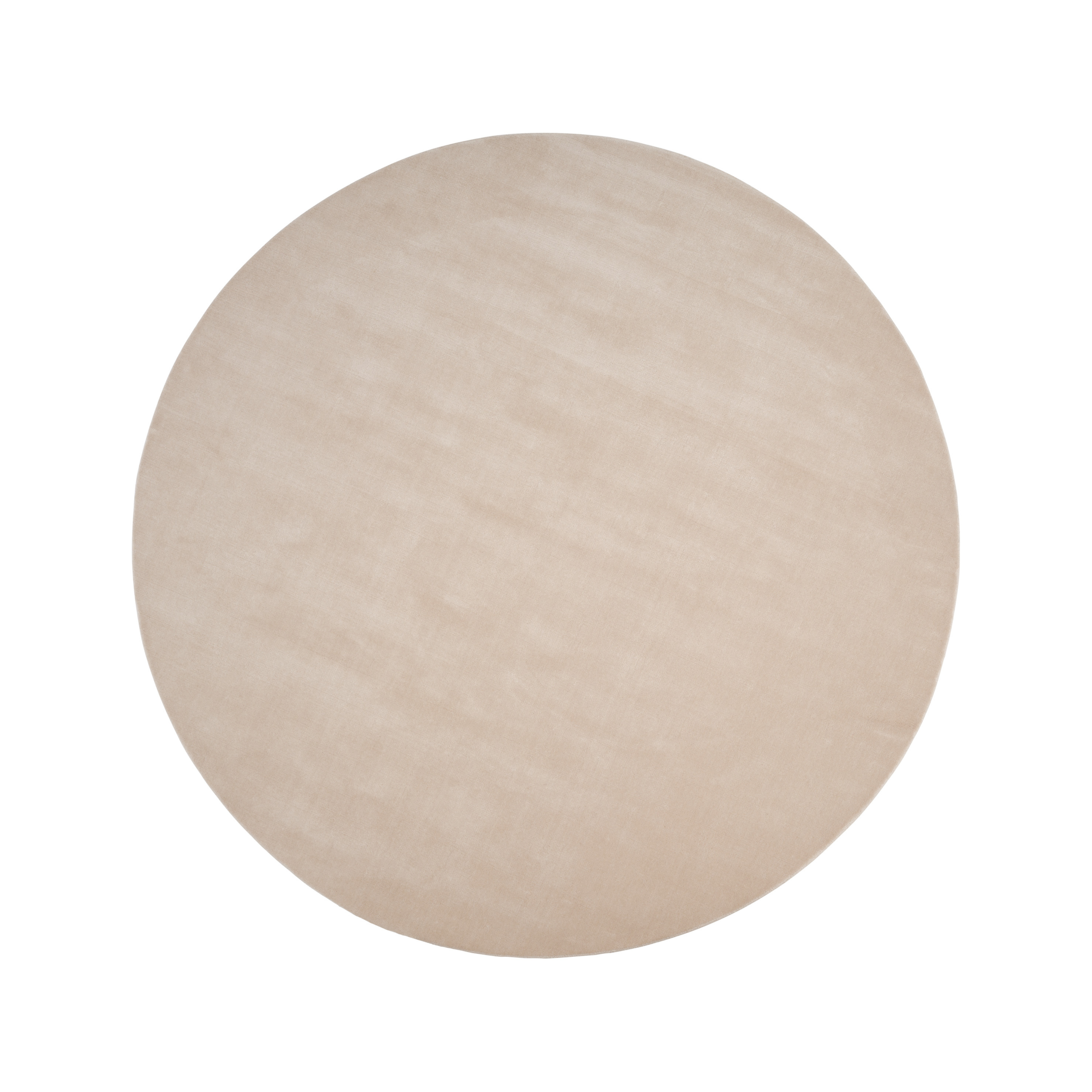 Round rug HALO CLOUD beige