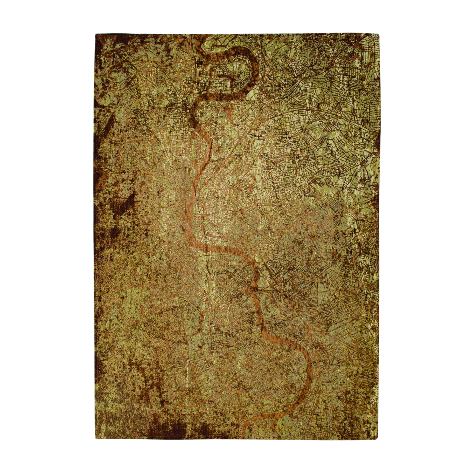 Koberec CITIES LONDÝN ZELENÉ LÚKY zelený