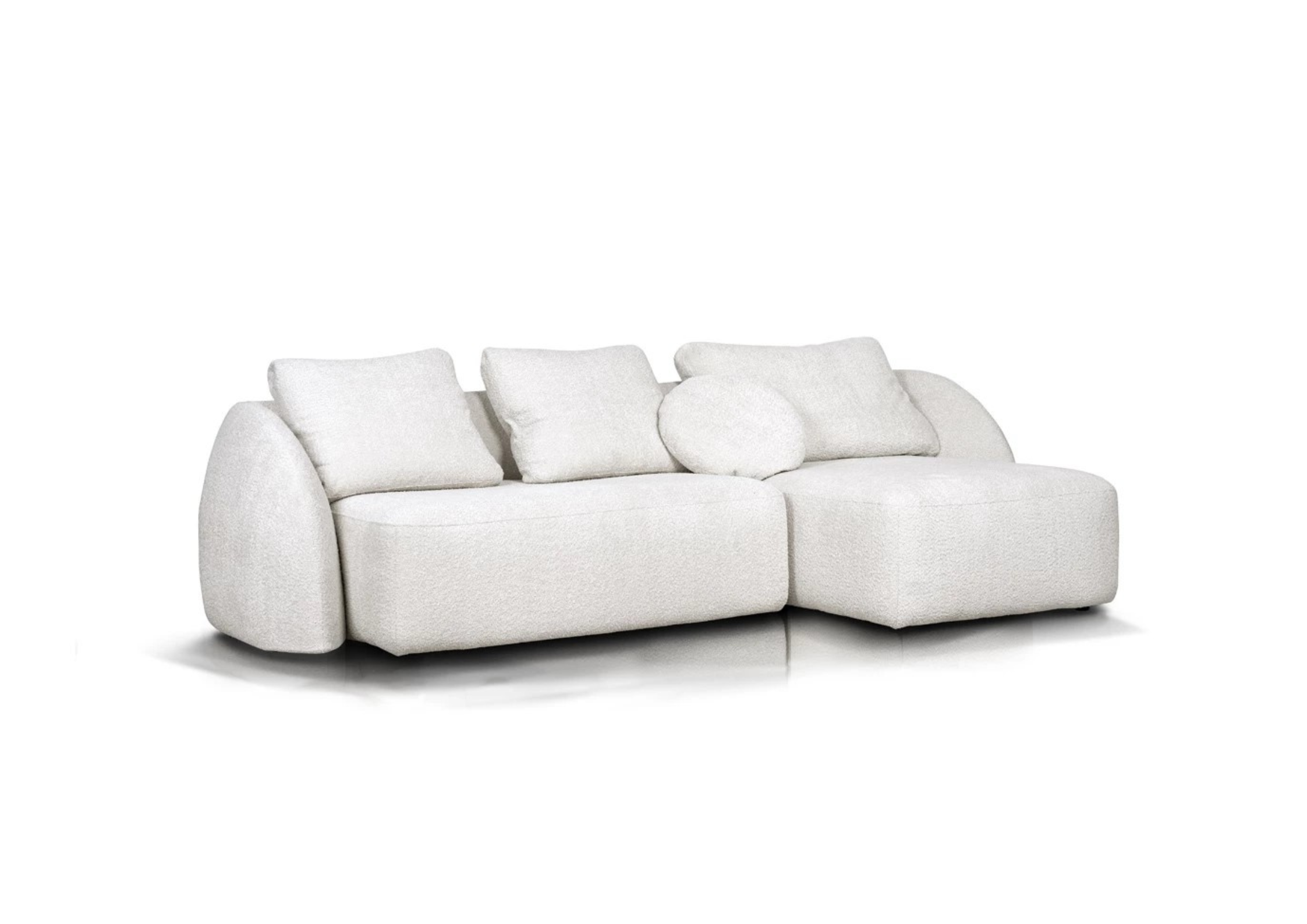 Pohovka pravostranná NANI čalúnená