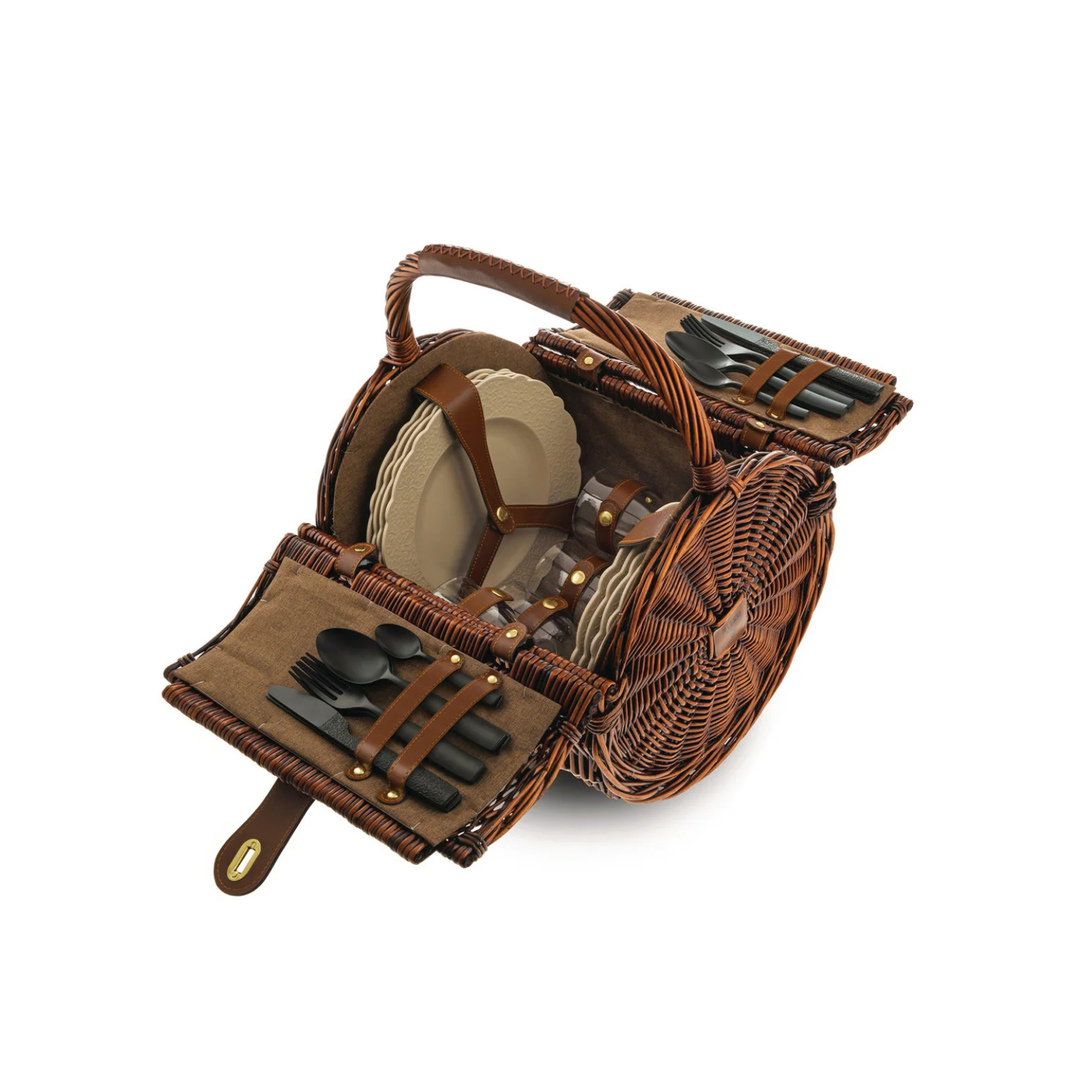 Súprava na piknik DRESSED hnedá