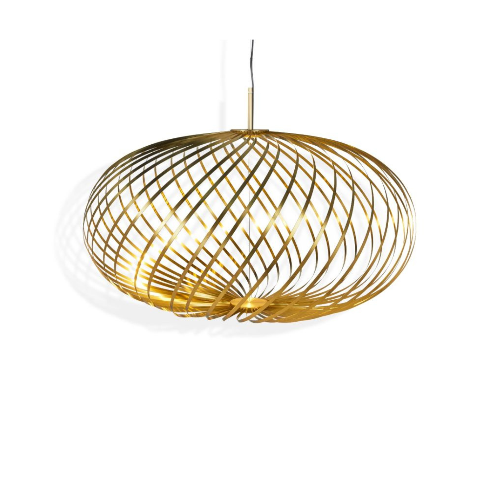 Spring zloty hanging lamp