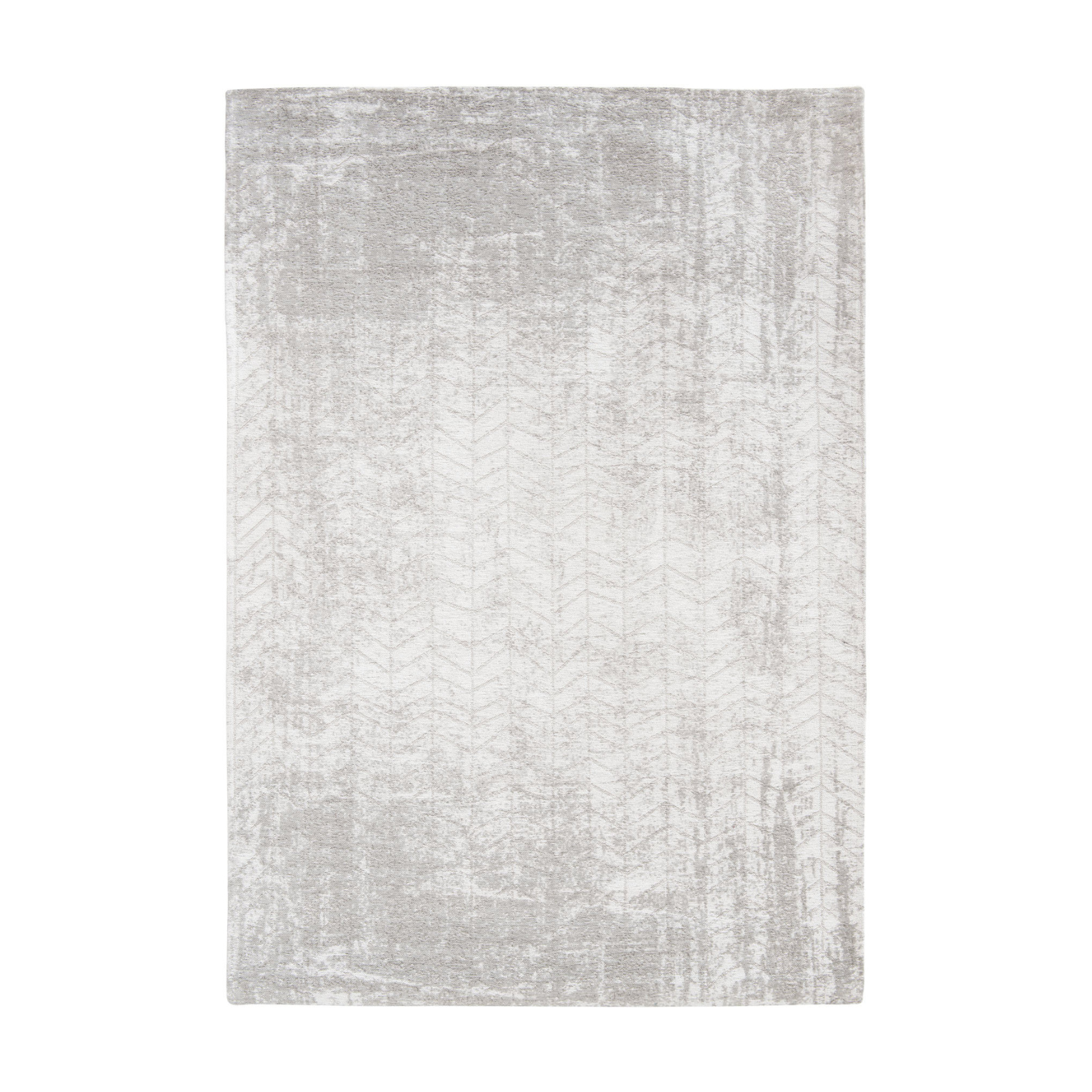 JACOBS LADDER herringbone rug white