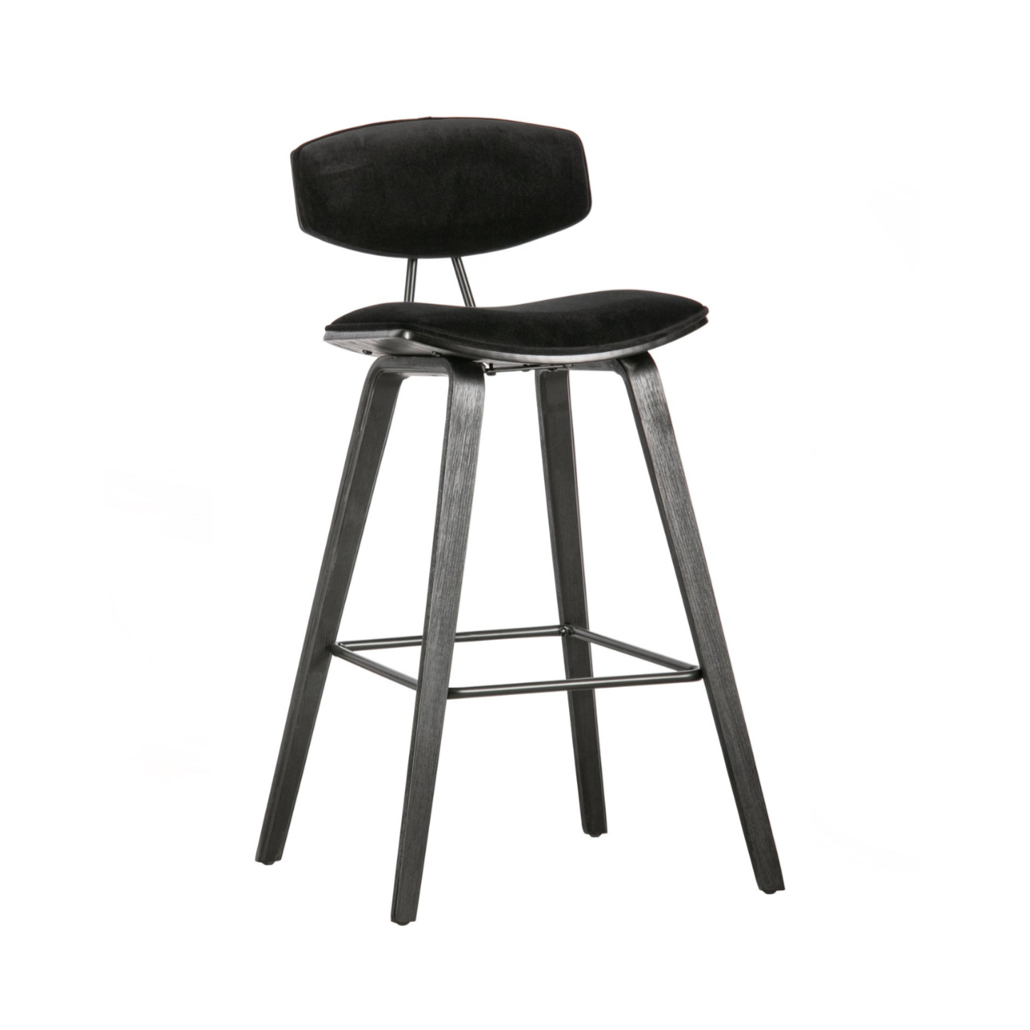 Senn Black Bar Chair